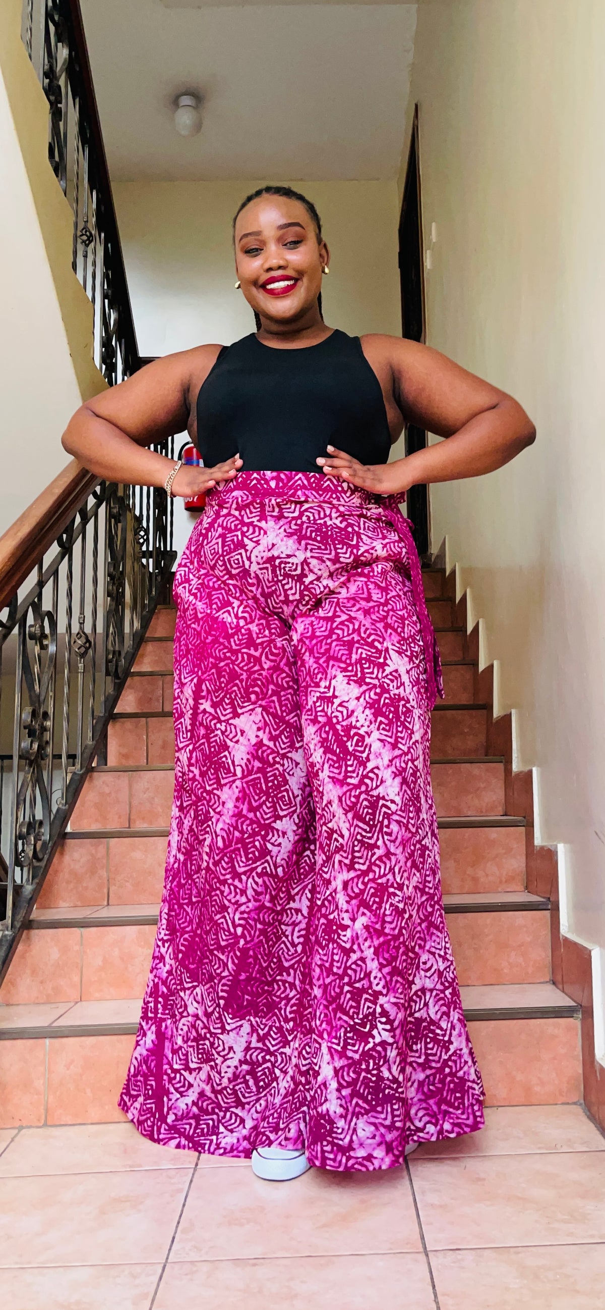 Bahari- circle flair leg pants