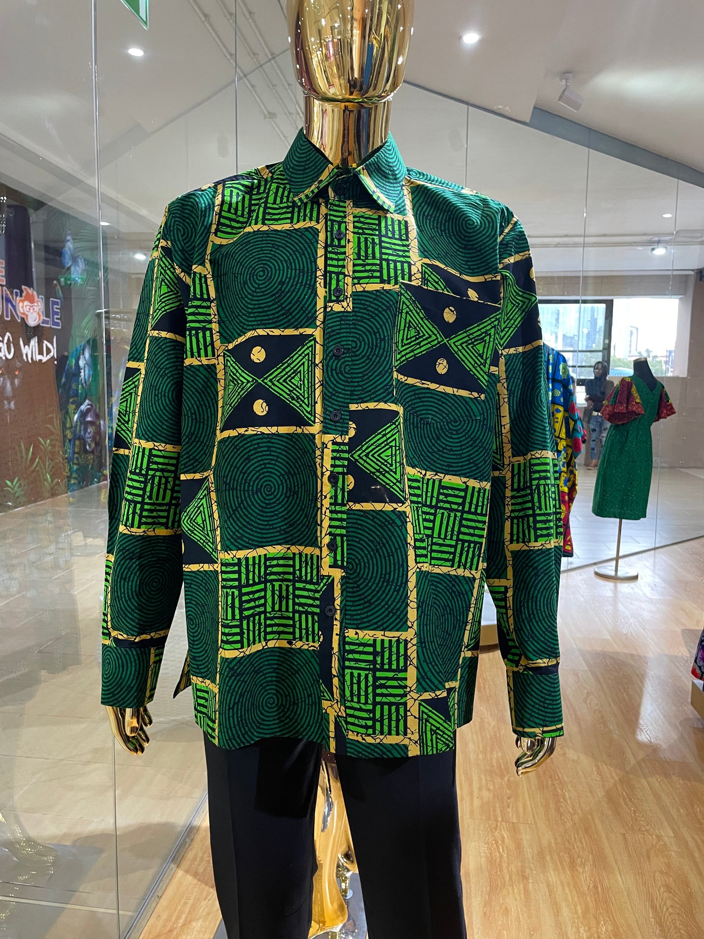 Dede 2 - African print shirt