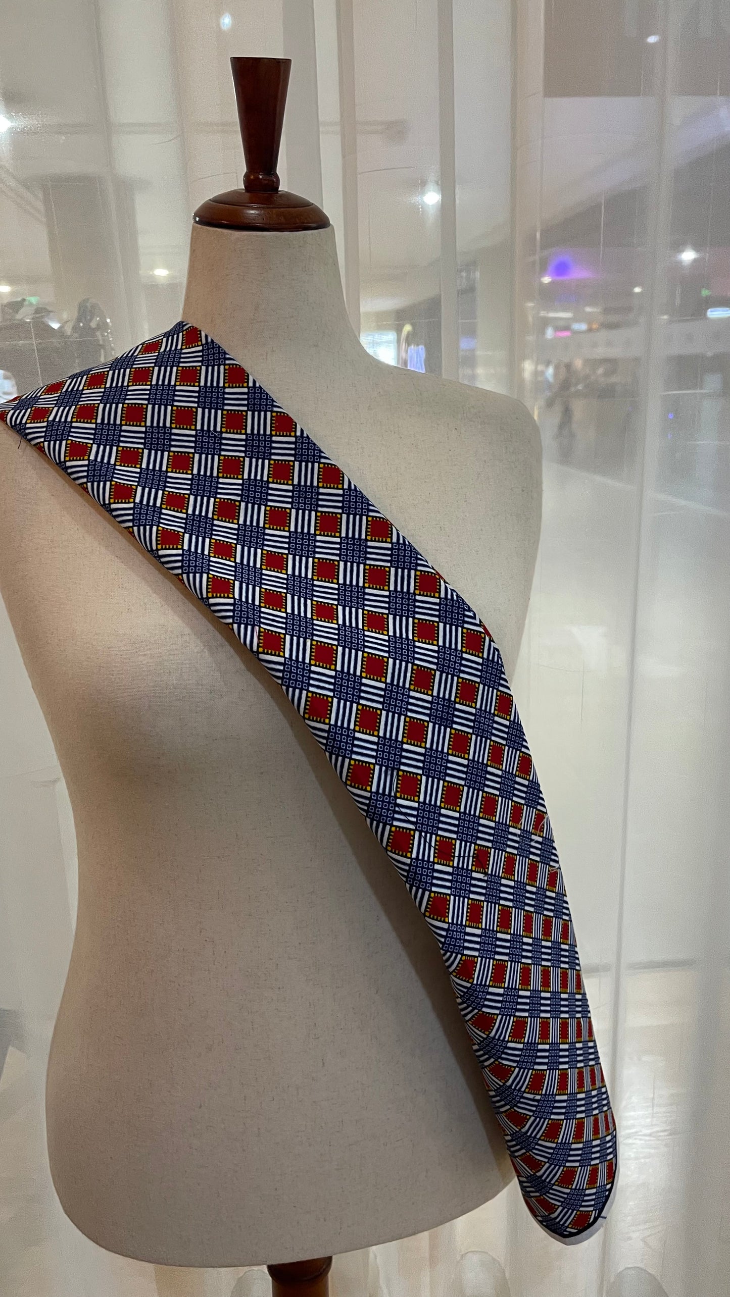 Ankara drape scarf