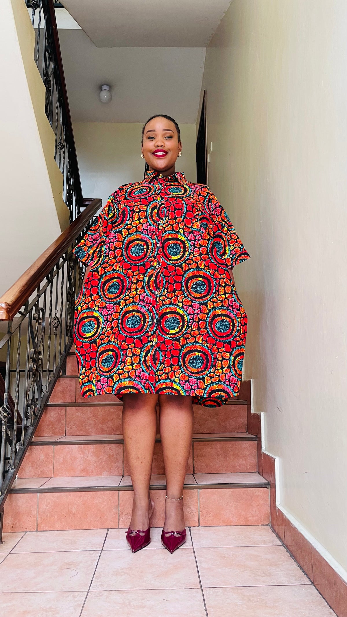 Bébé - African print dress