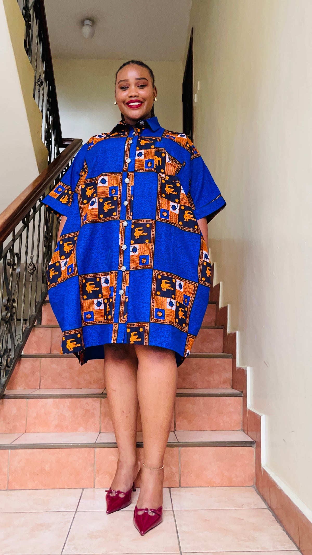 Bébé - African print dress