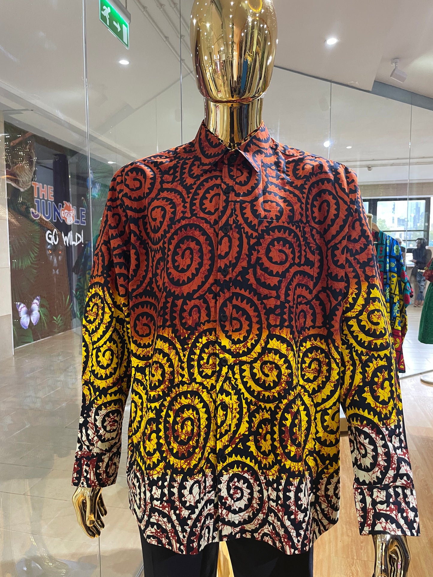 Dede 2 - African print shirt