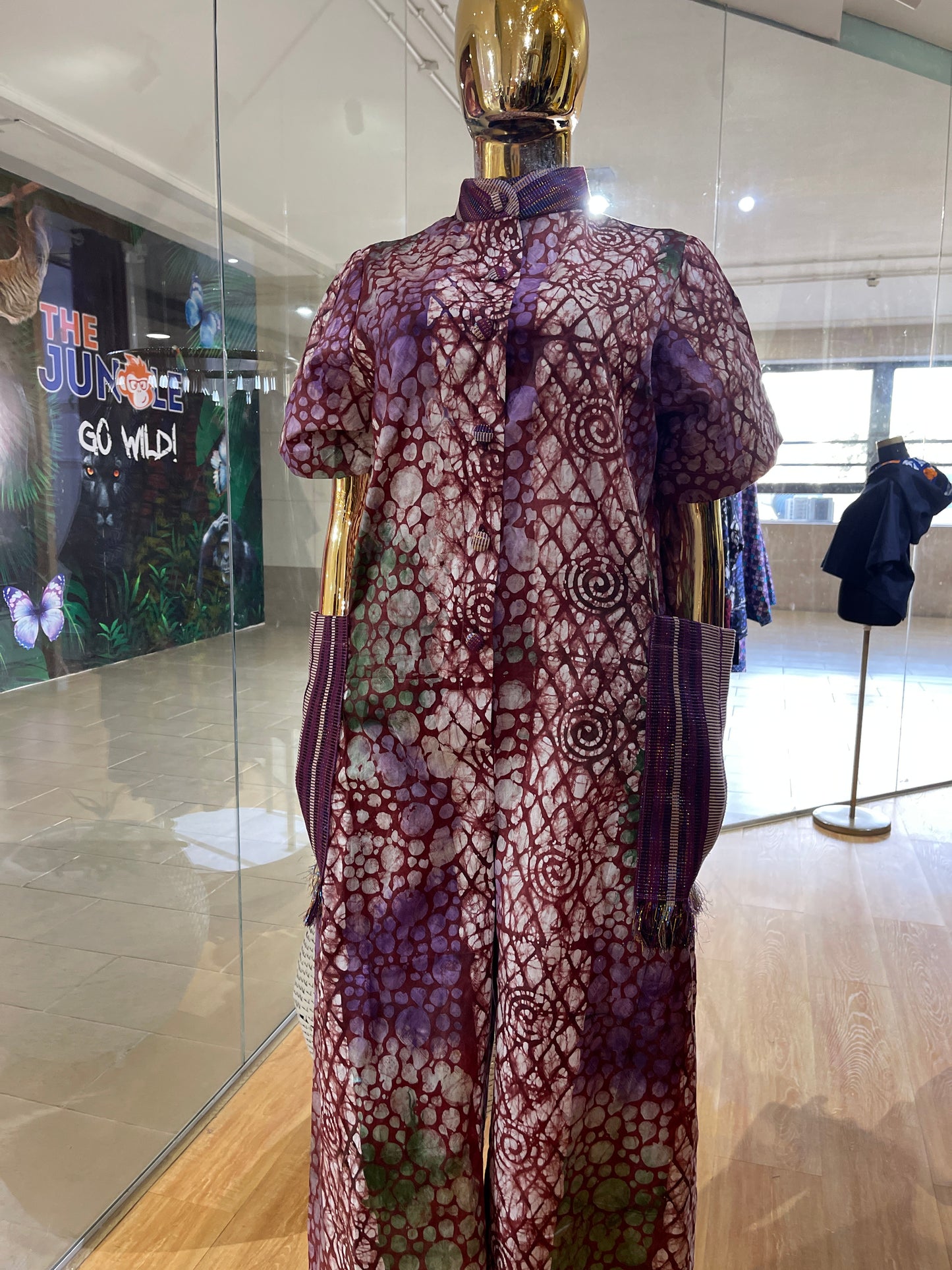 Teni - Adire and Aso-Oke Jumpsuit