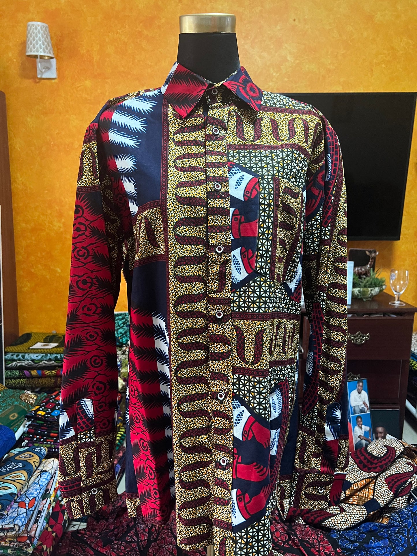 Dede - African print shirt