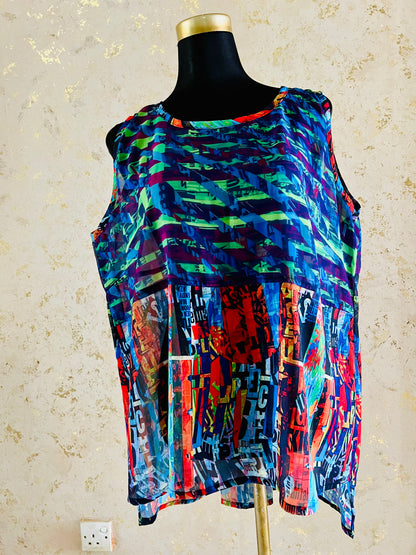 Ayé - chiffon top