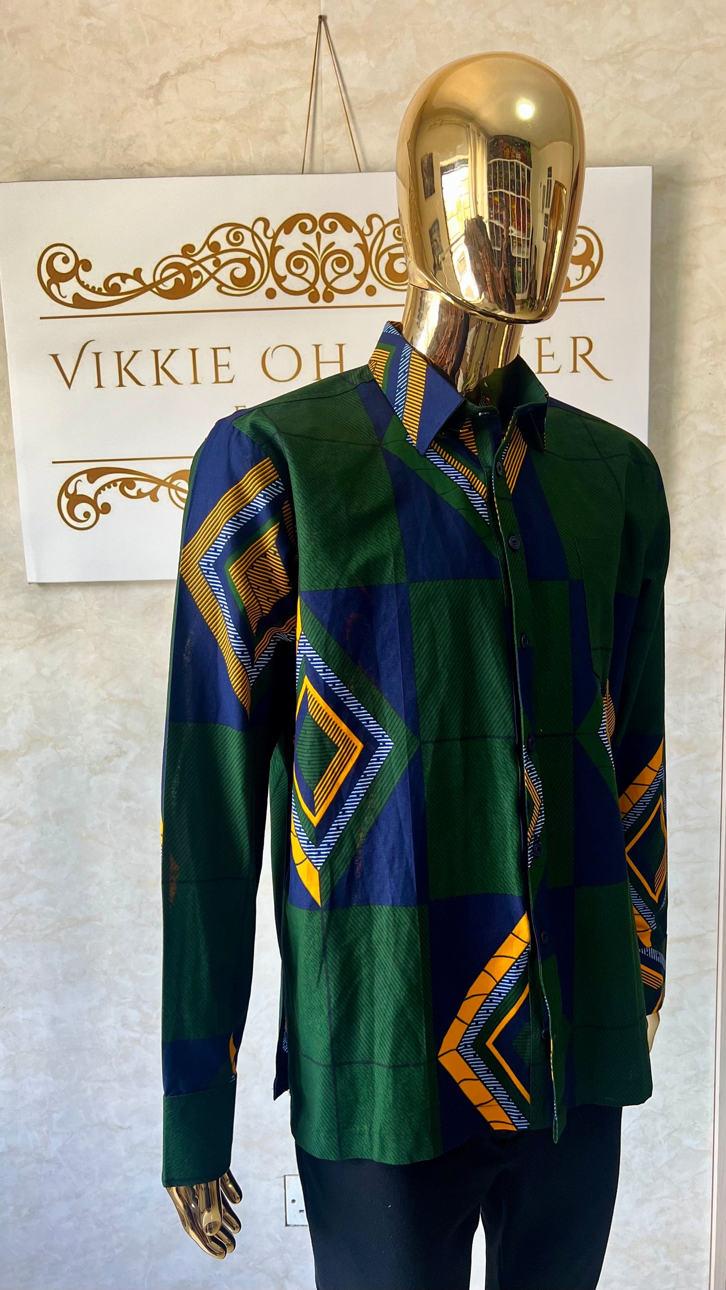 Dede - African print shirt