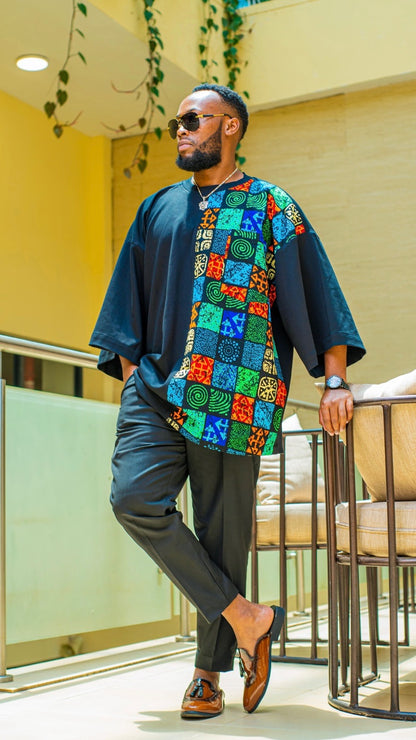 Ebube - African Print and Jersey Mix