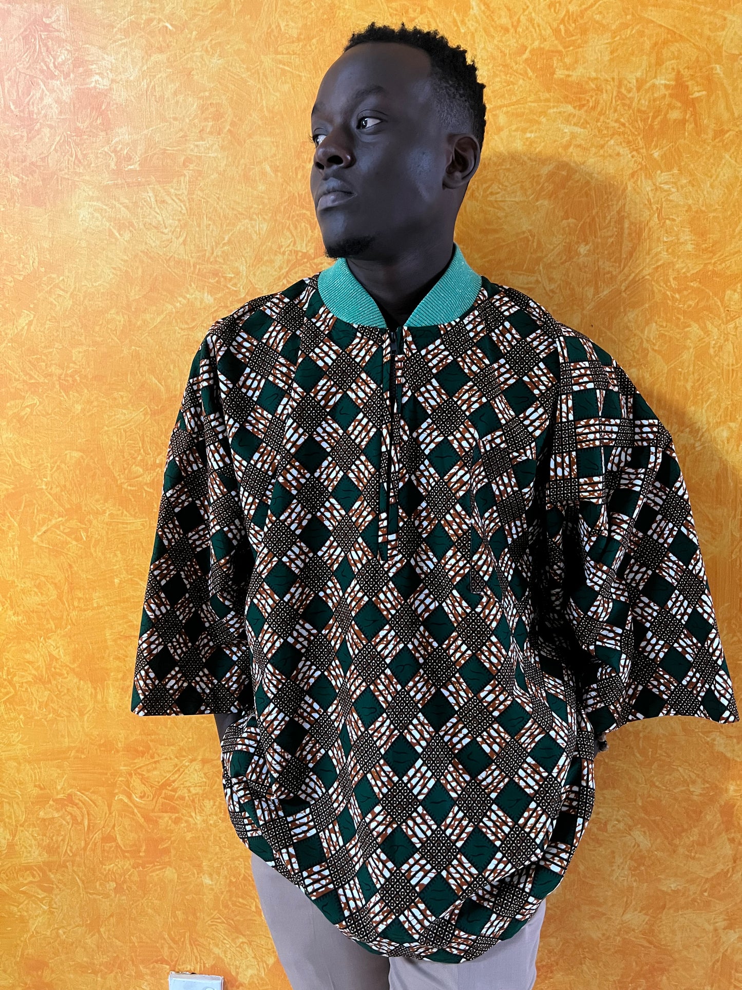 DA - African print Pullover