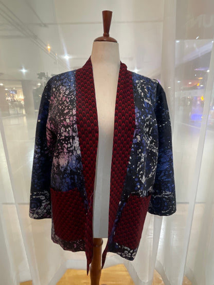 Kosi - African print and Adiré mix Kimono Jacket