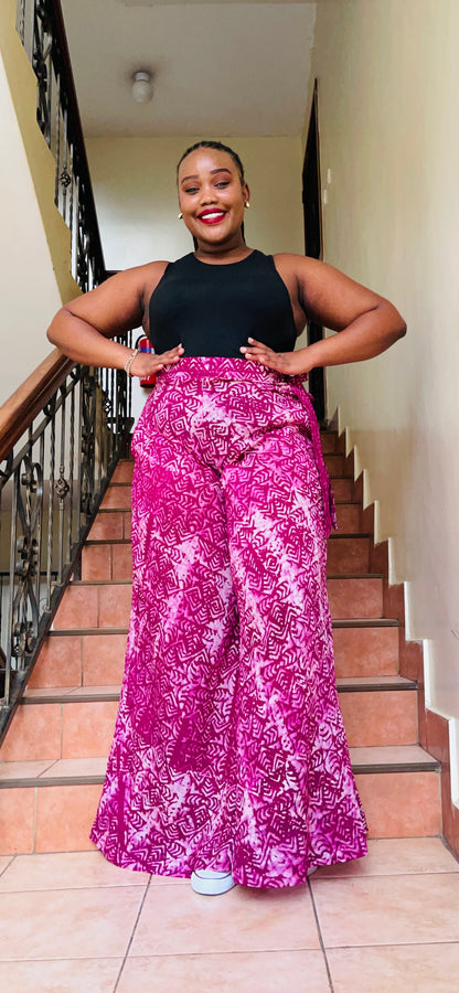Bahari- circle flair leg pants