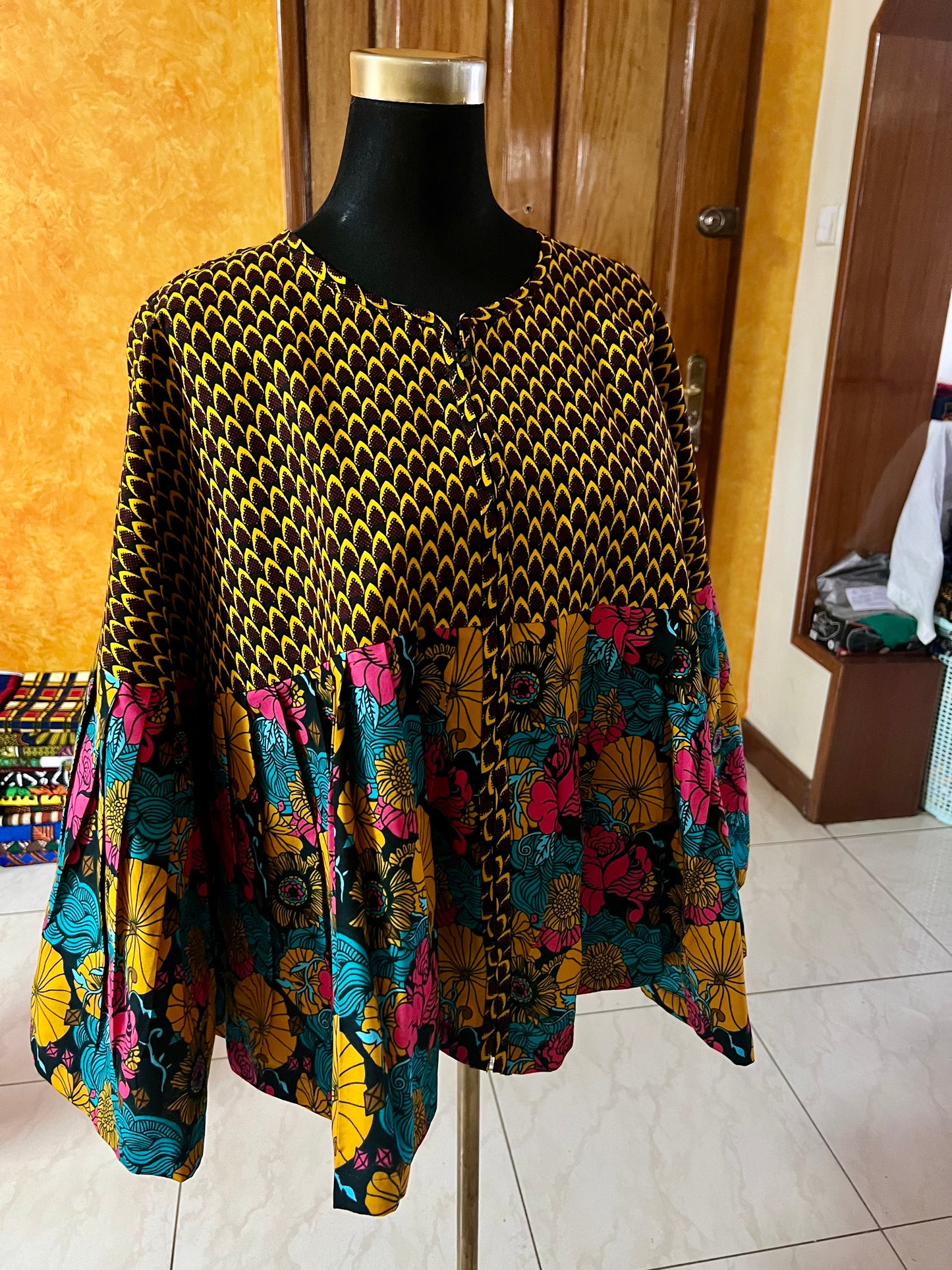 VF - African print mix Butterfly Jacket