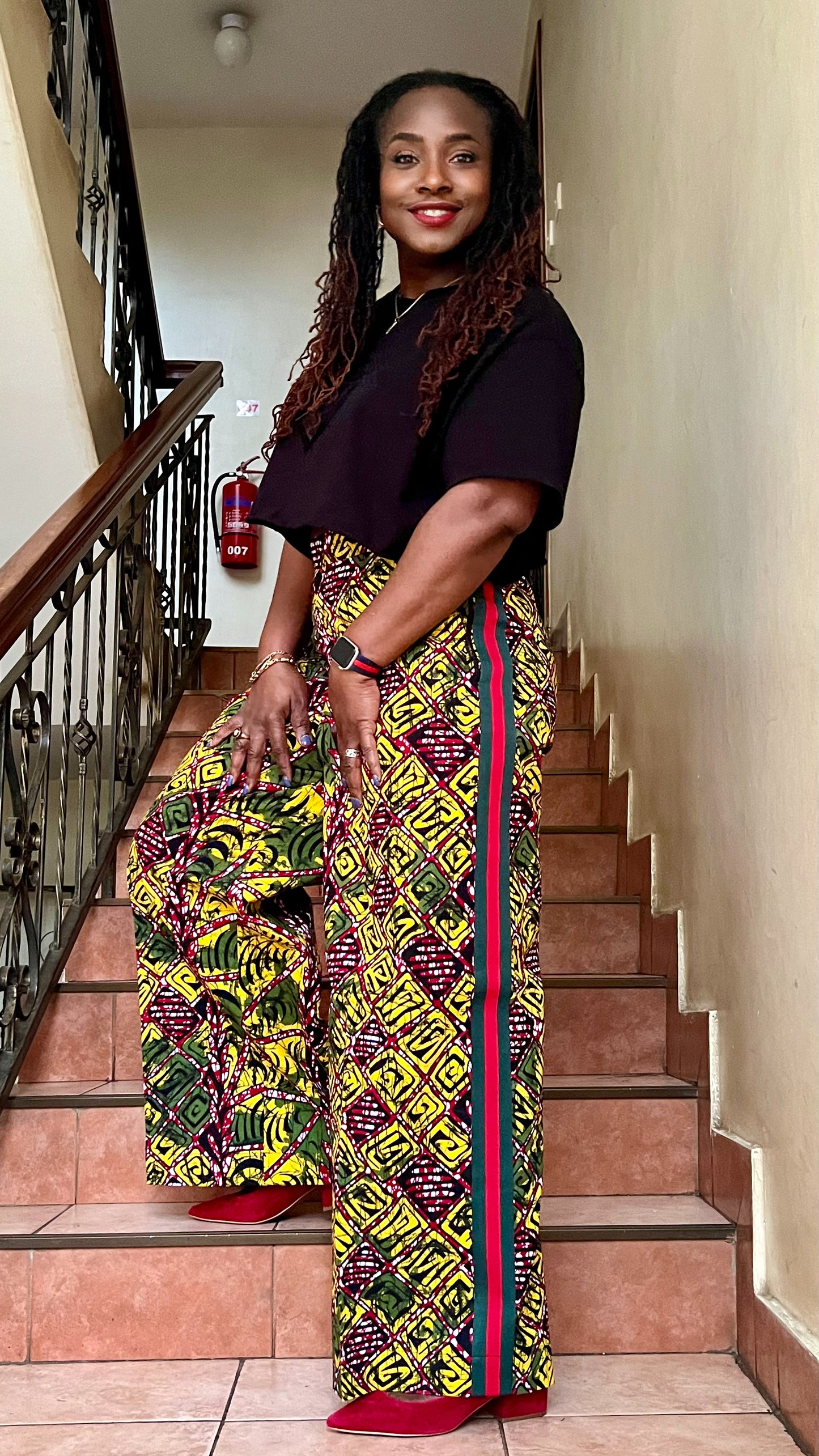 Palacci - African Print Palazzo Pants