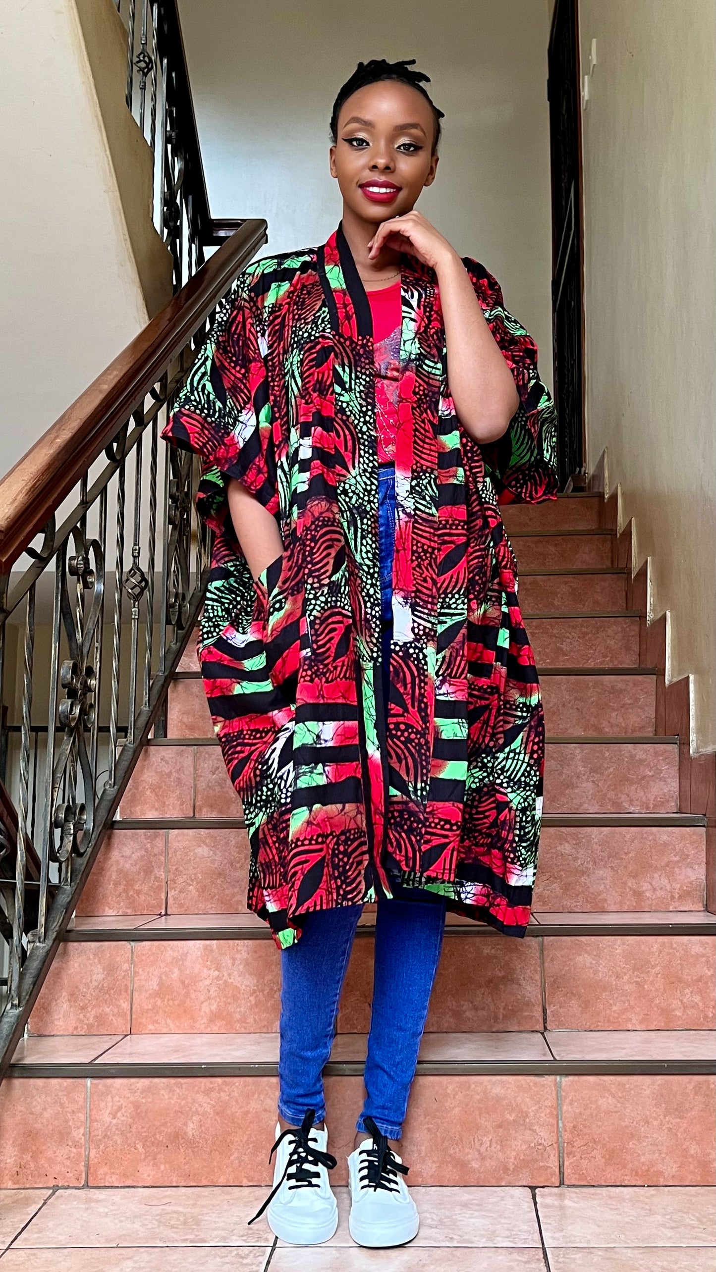 Mono Kimono - African print