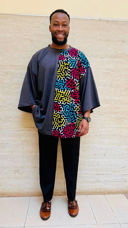 Ebube - African Print and Jersey Mix