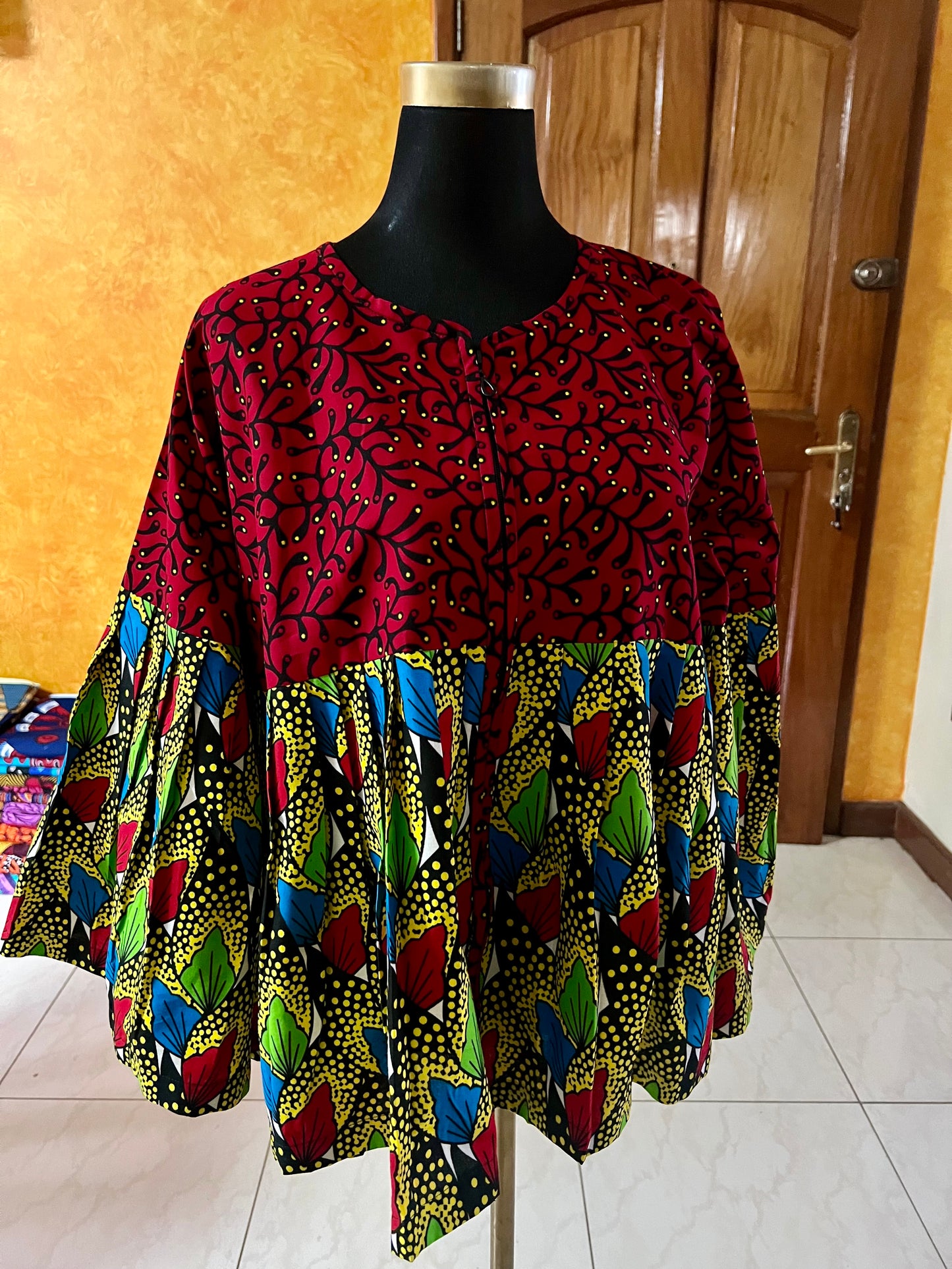 VF - African print mix Butterfly Jacket