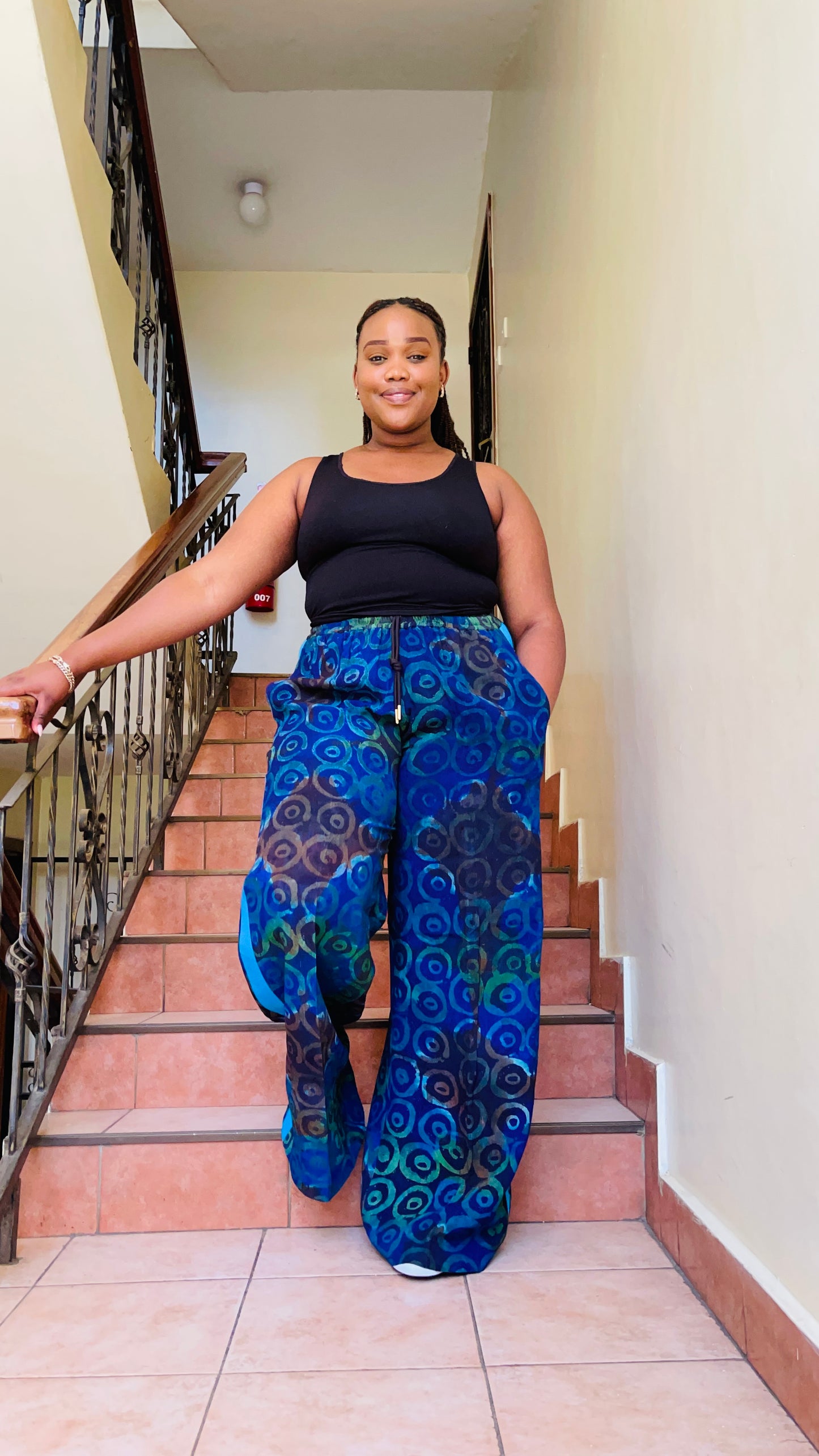Twiga - African batik pants