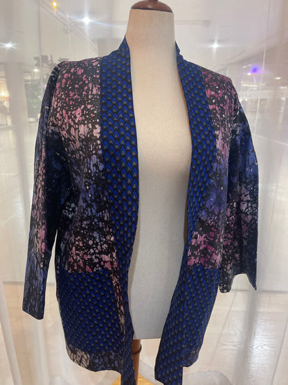 Kosi - African print and Adiré mix Kimono Jacket