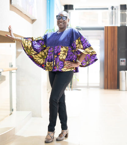 VF - African print mix Butterfly Jacket