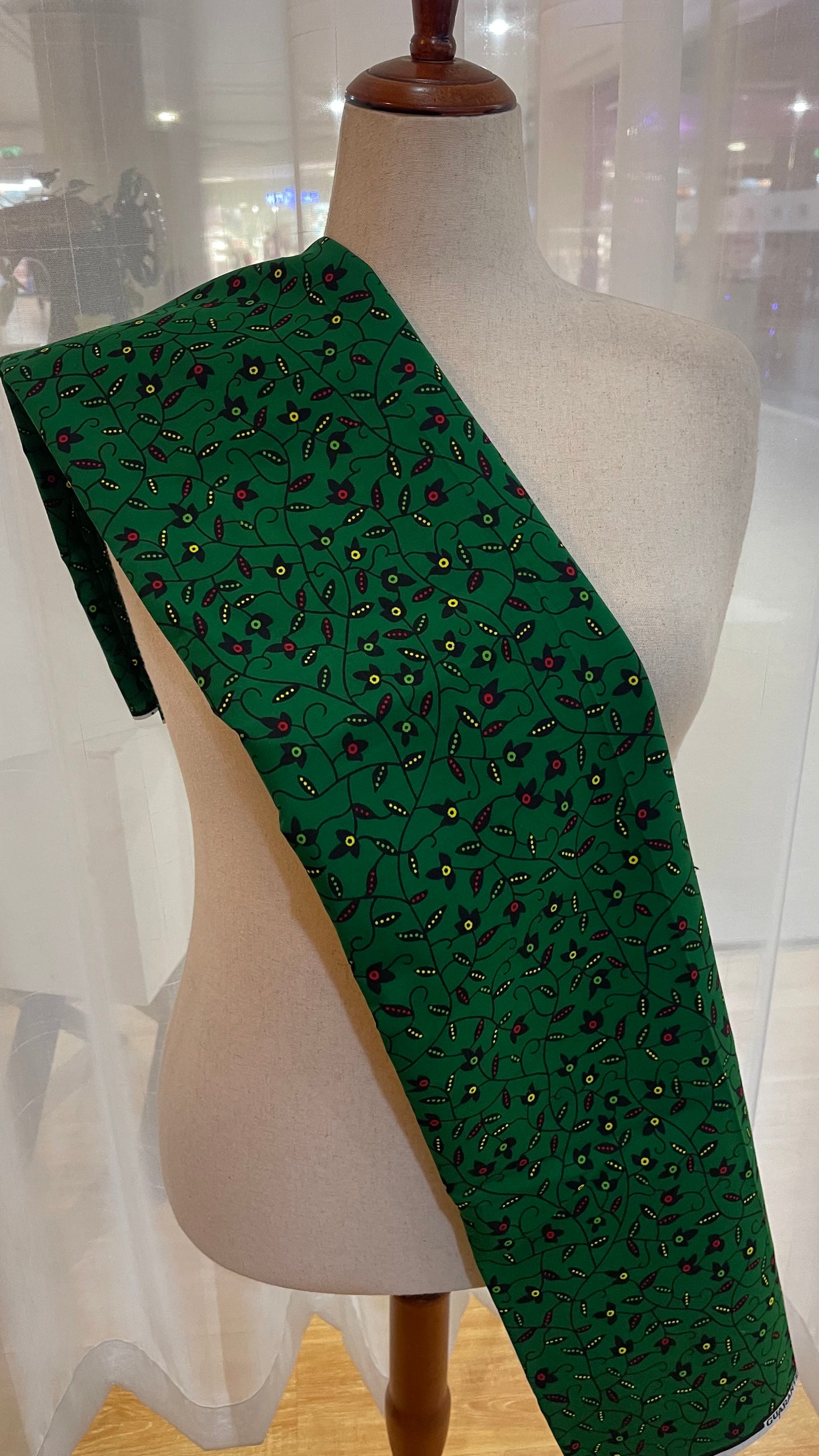Ankara drape scarf