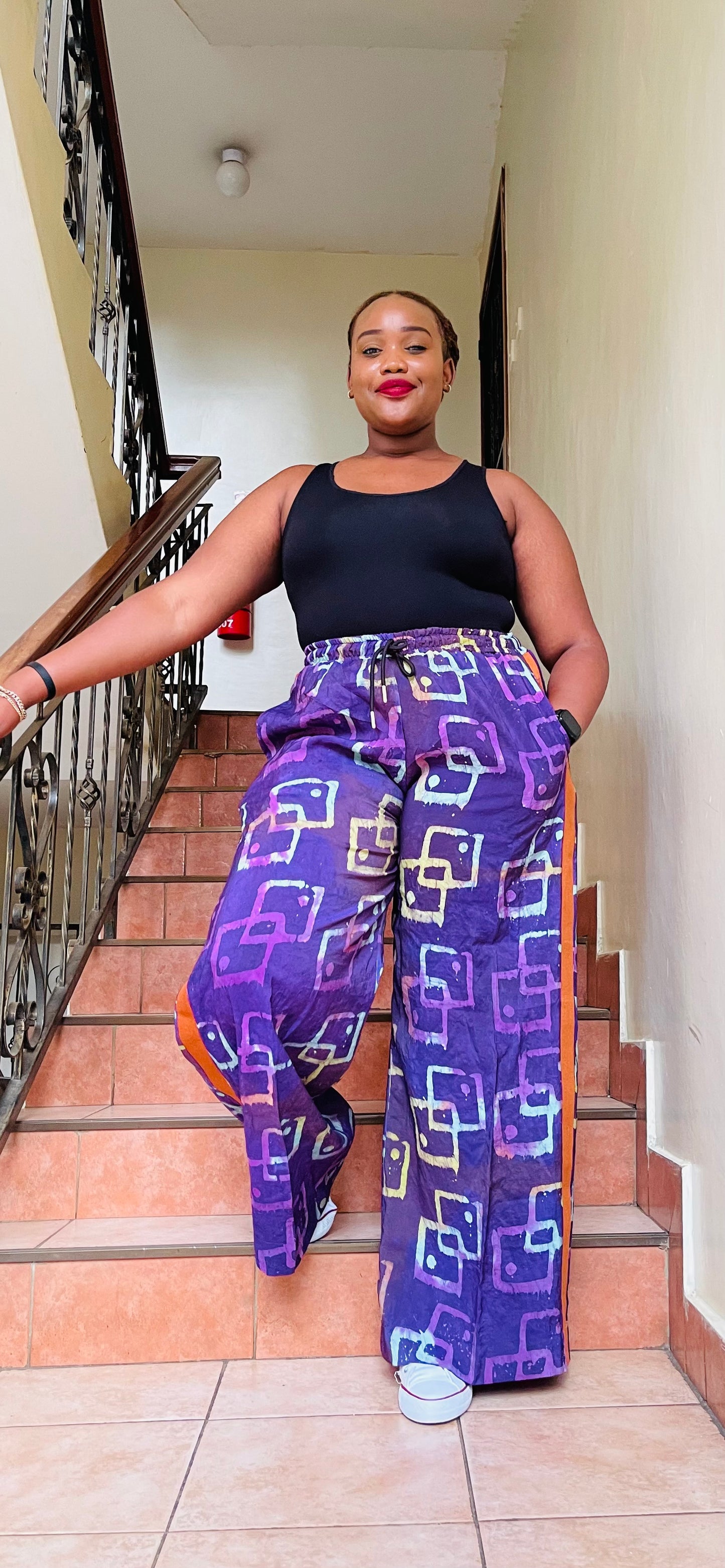 Twiga - African batik pants