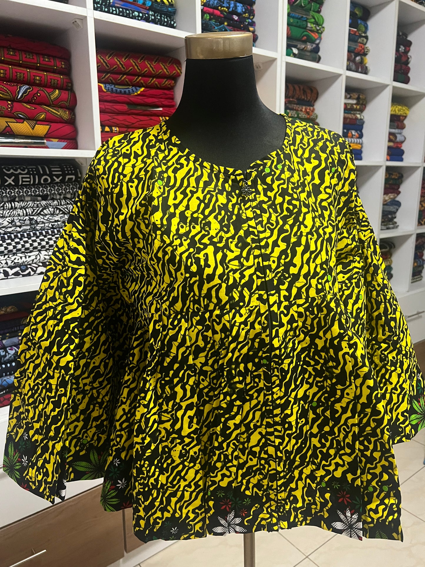 VF - African print mix Butterfly Jacket