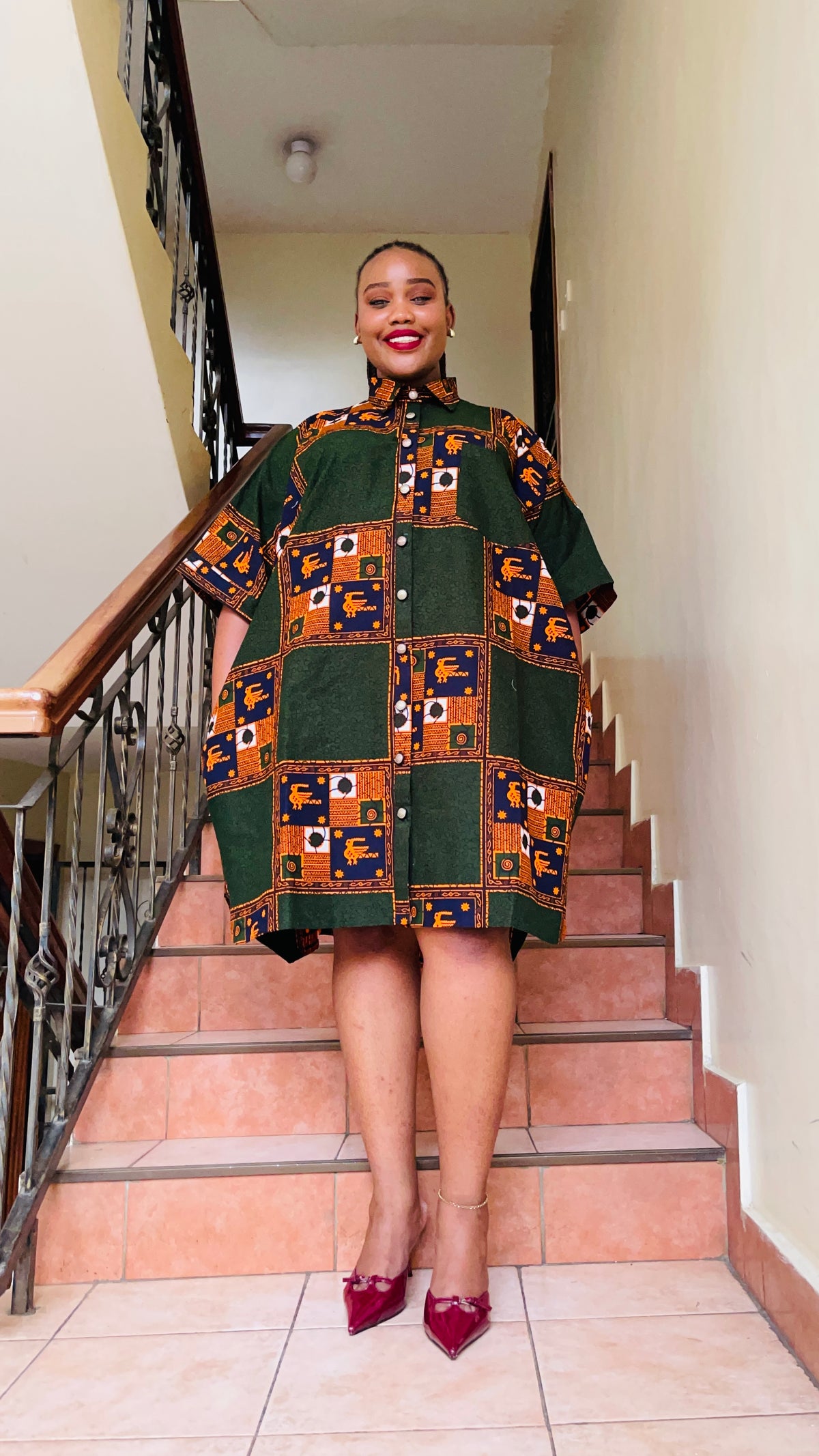 Bébé - African print dress