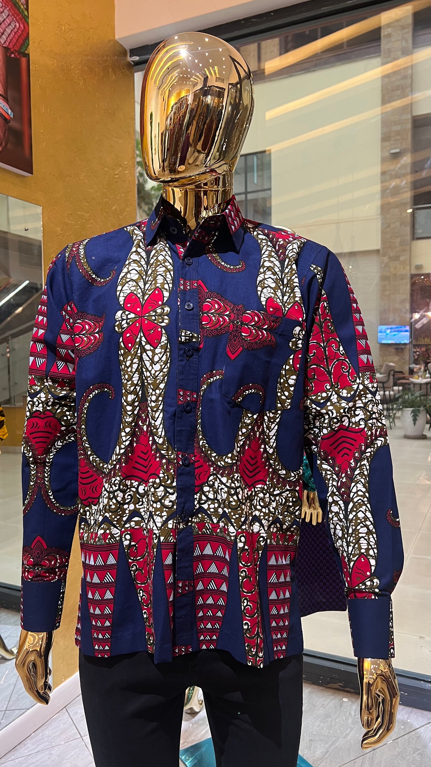 Dede - African print shirt