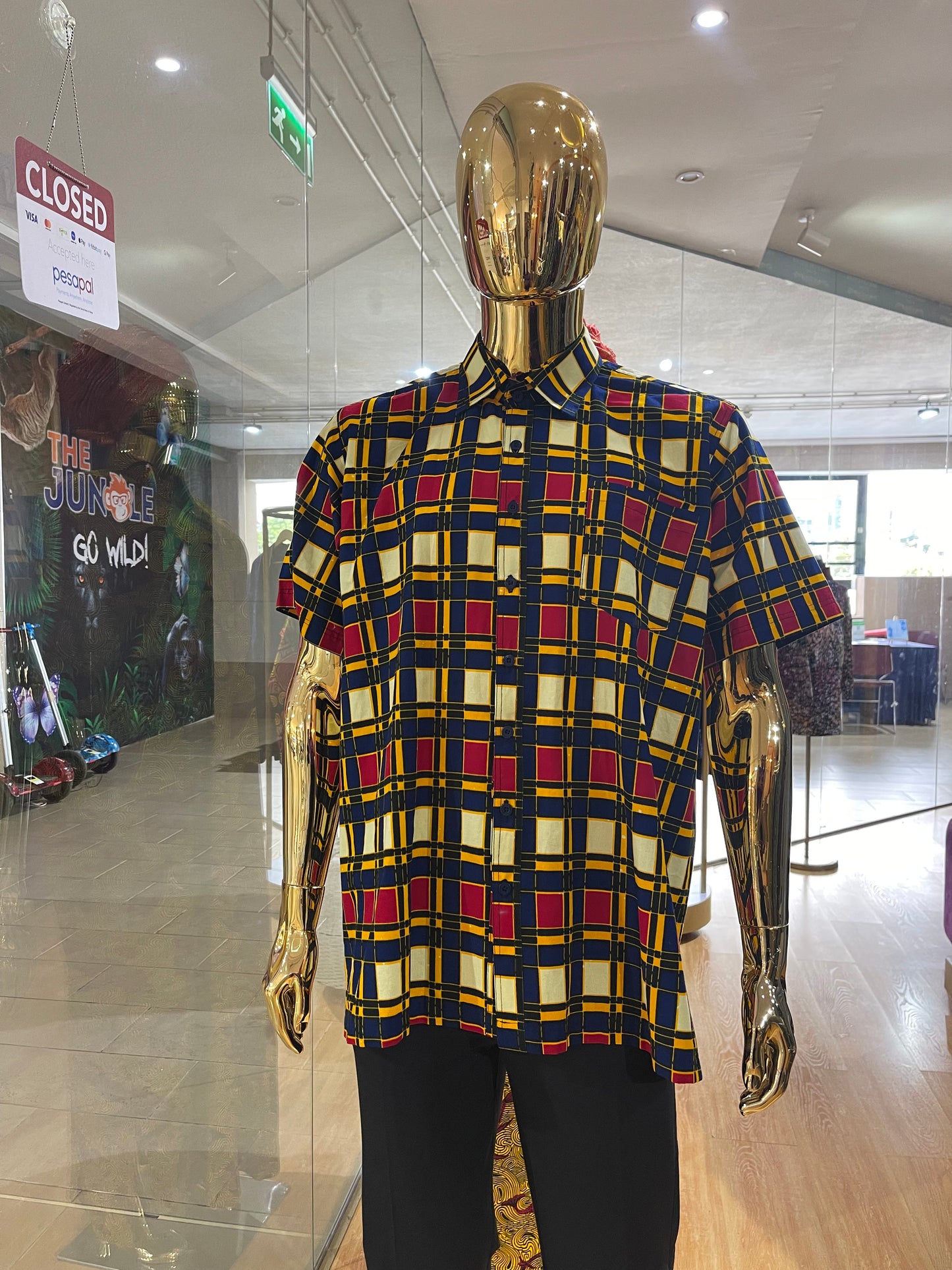 Bello- African Print Shirt
