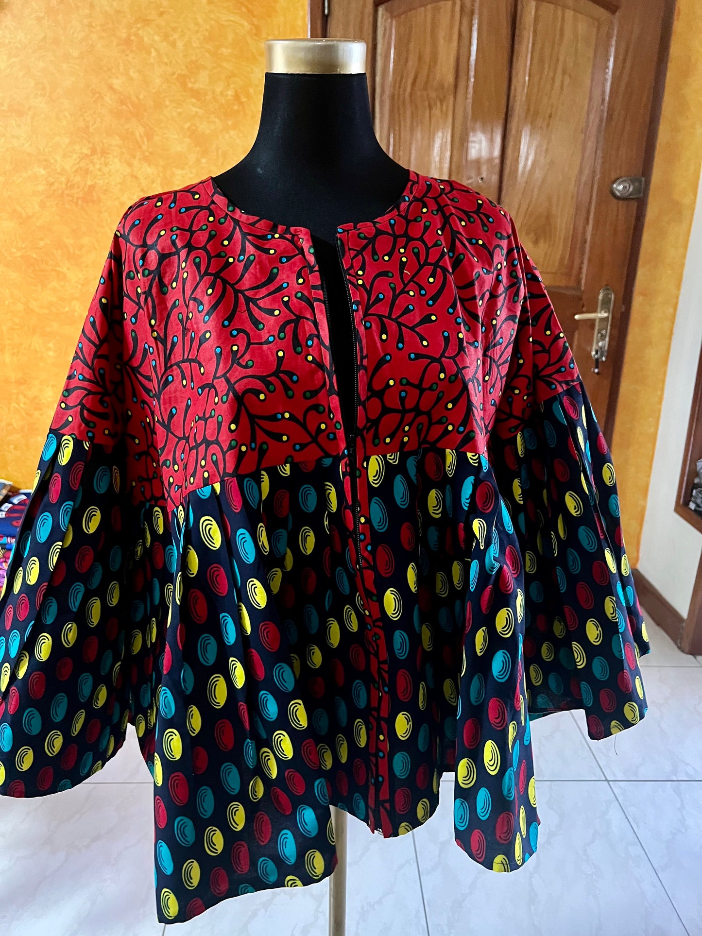 VF - African print mix Butterfly Jacket