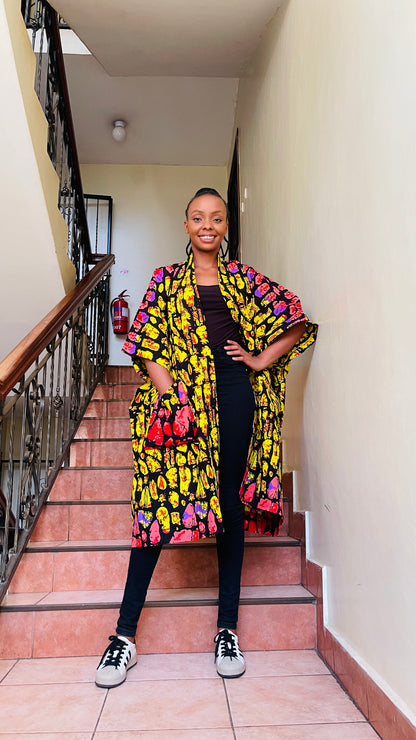Mono Kimono - African print