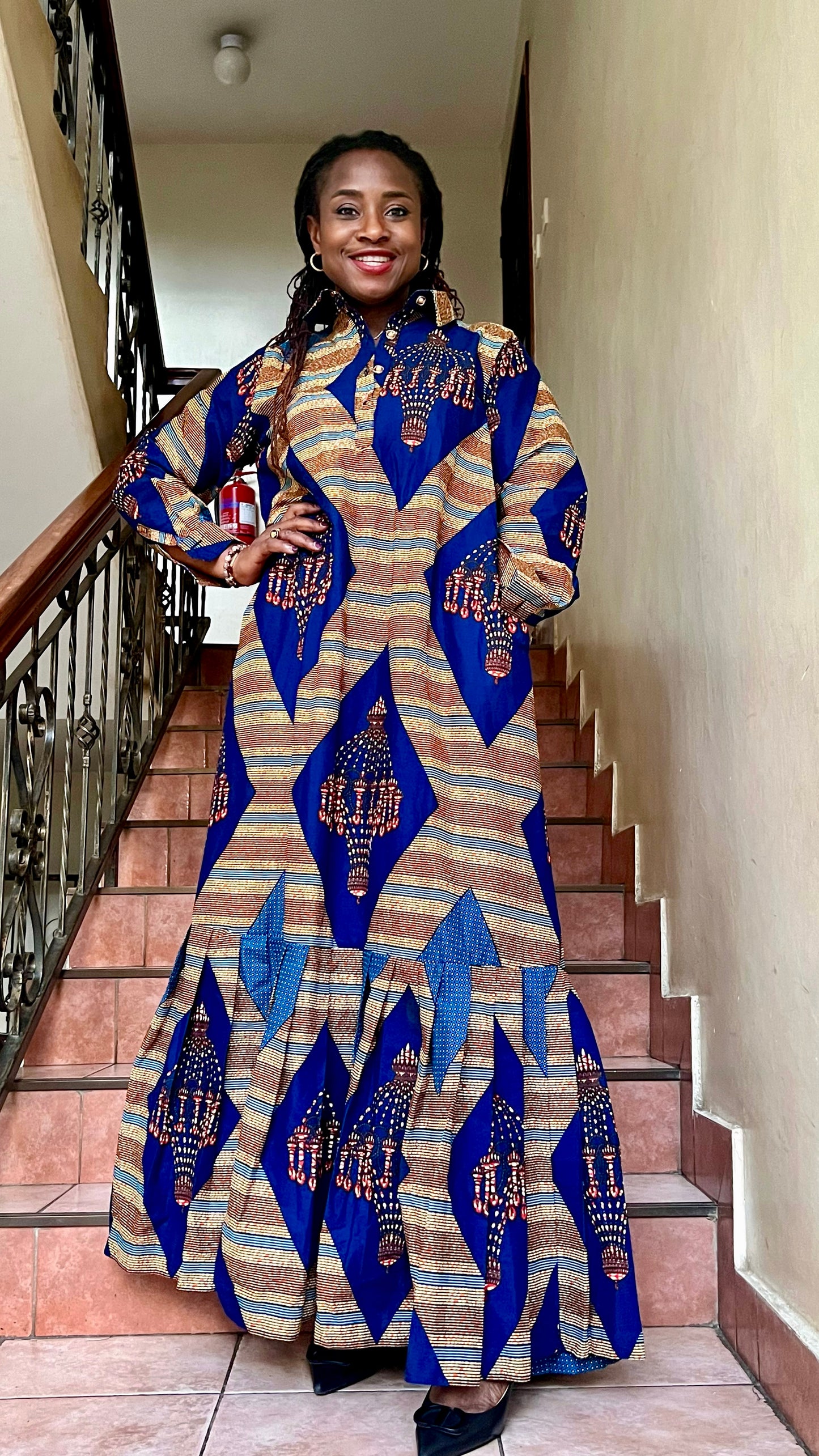 Le Victoire - African print dress