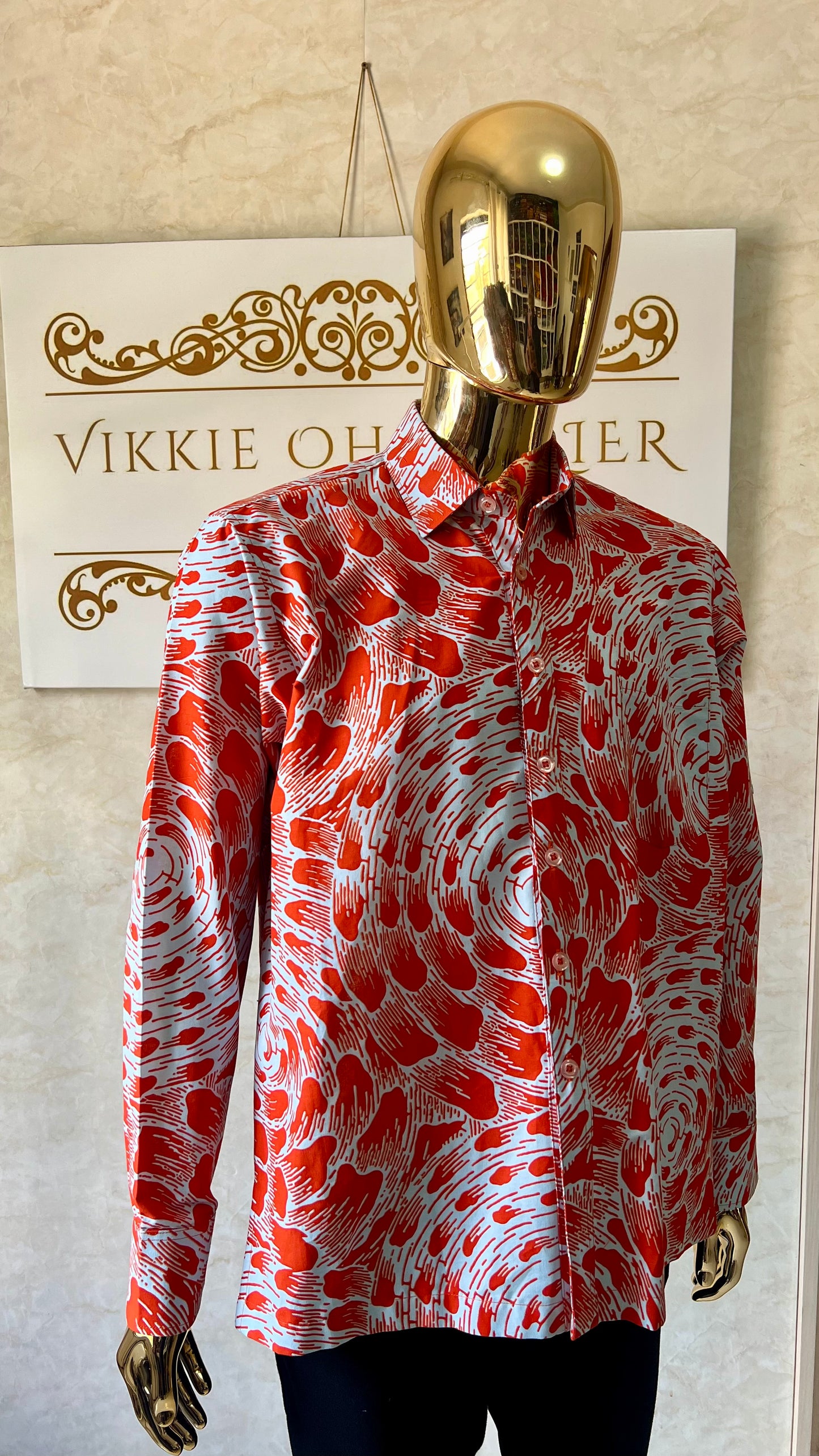 Dede - African print shirt