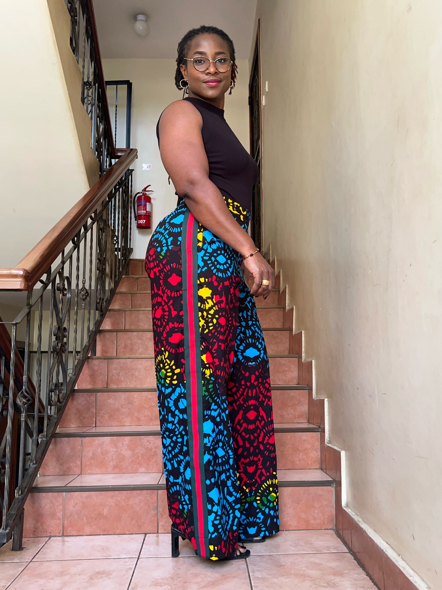 Palacci - African Print Palazzo Pants