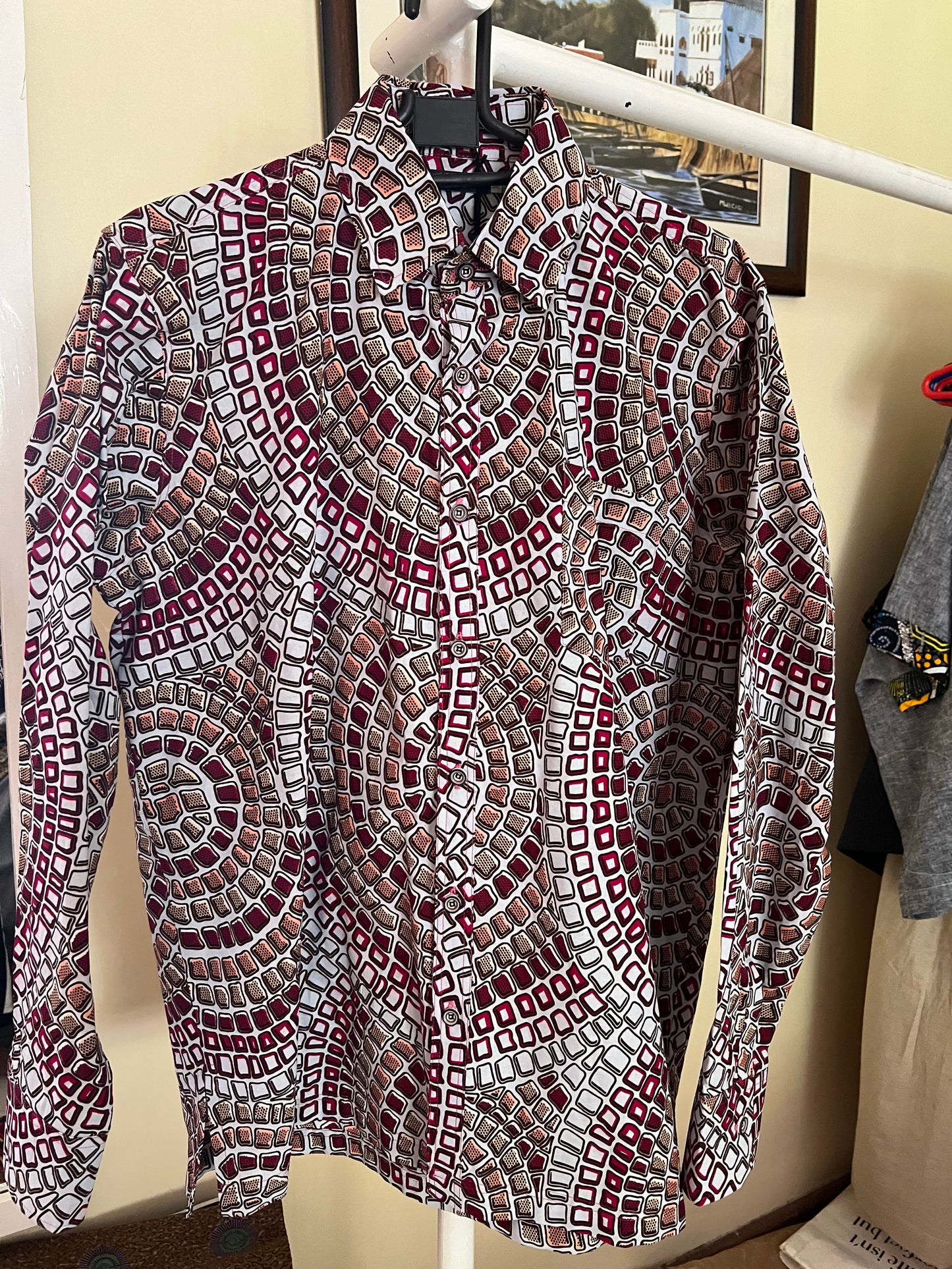 Dede - African print shirt