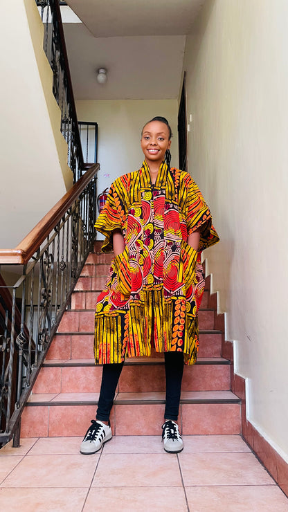 Mono Kimono - African print