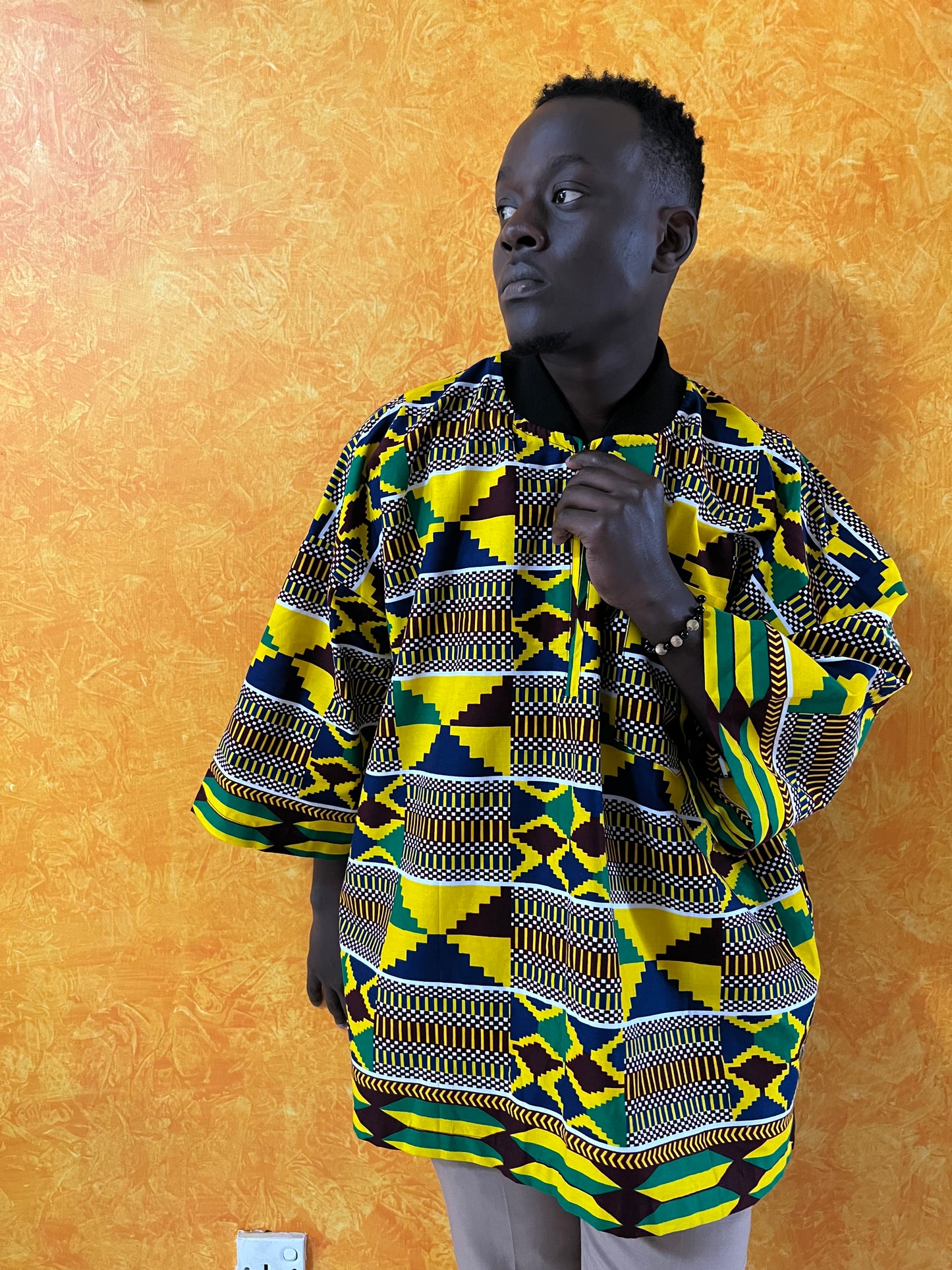 DA - African print Pullover