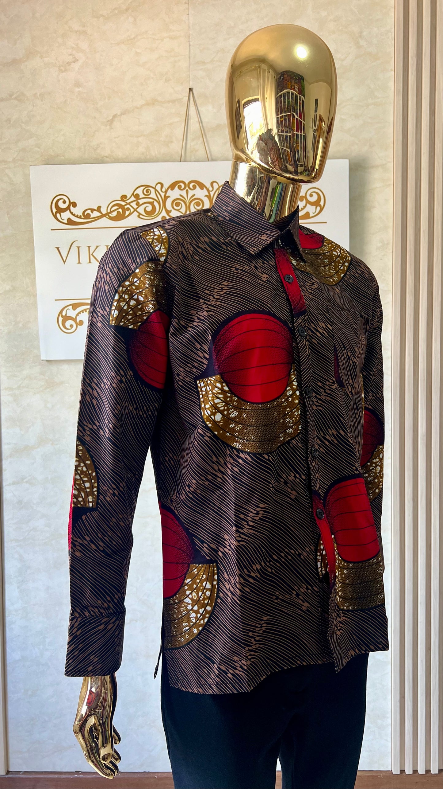 Dede - African print shirt