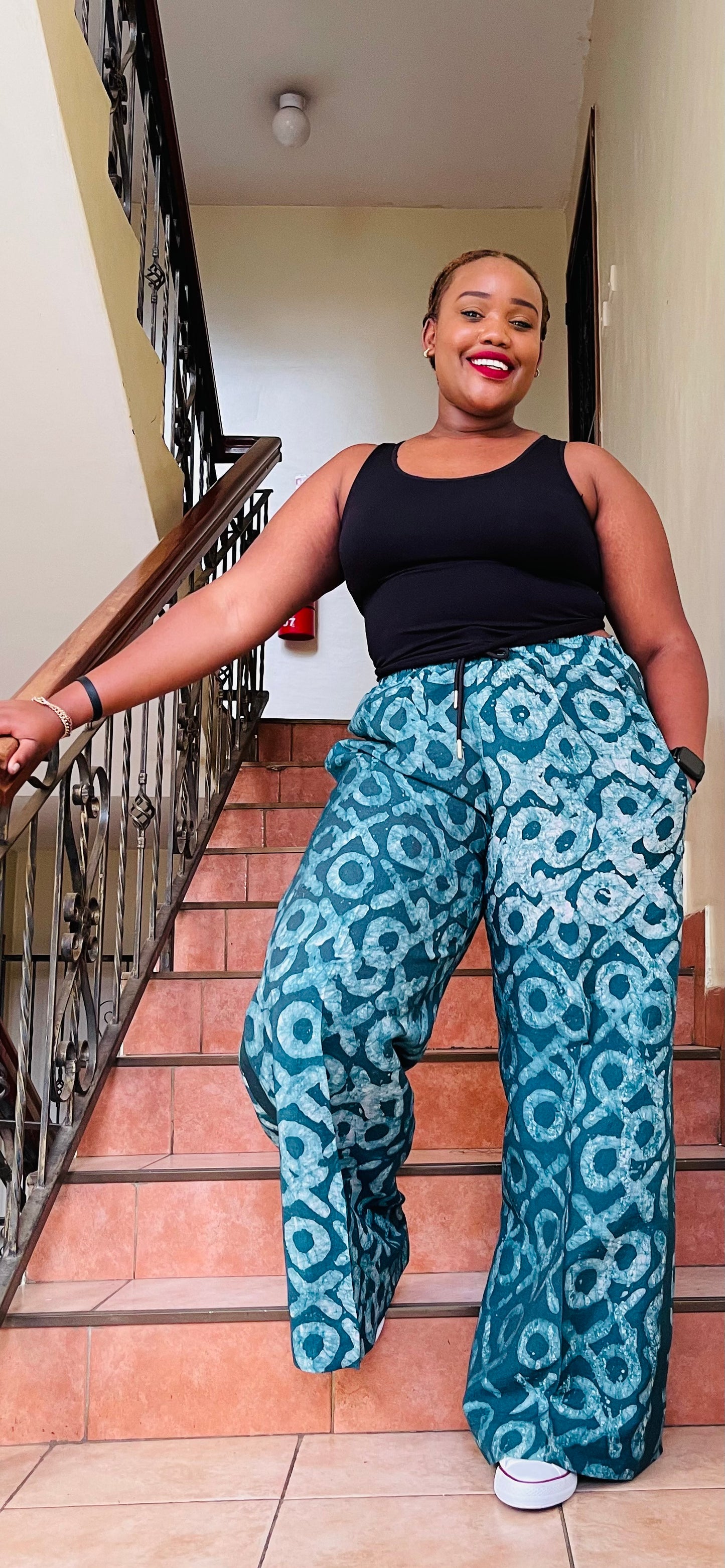 Twiga - African batik pants