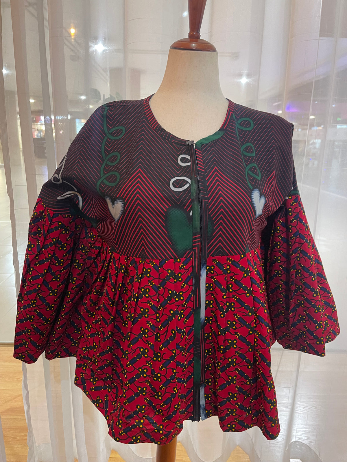 VF - African print mix Butterfly Jacket