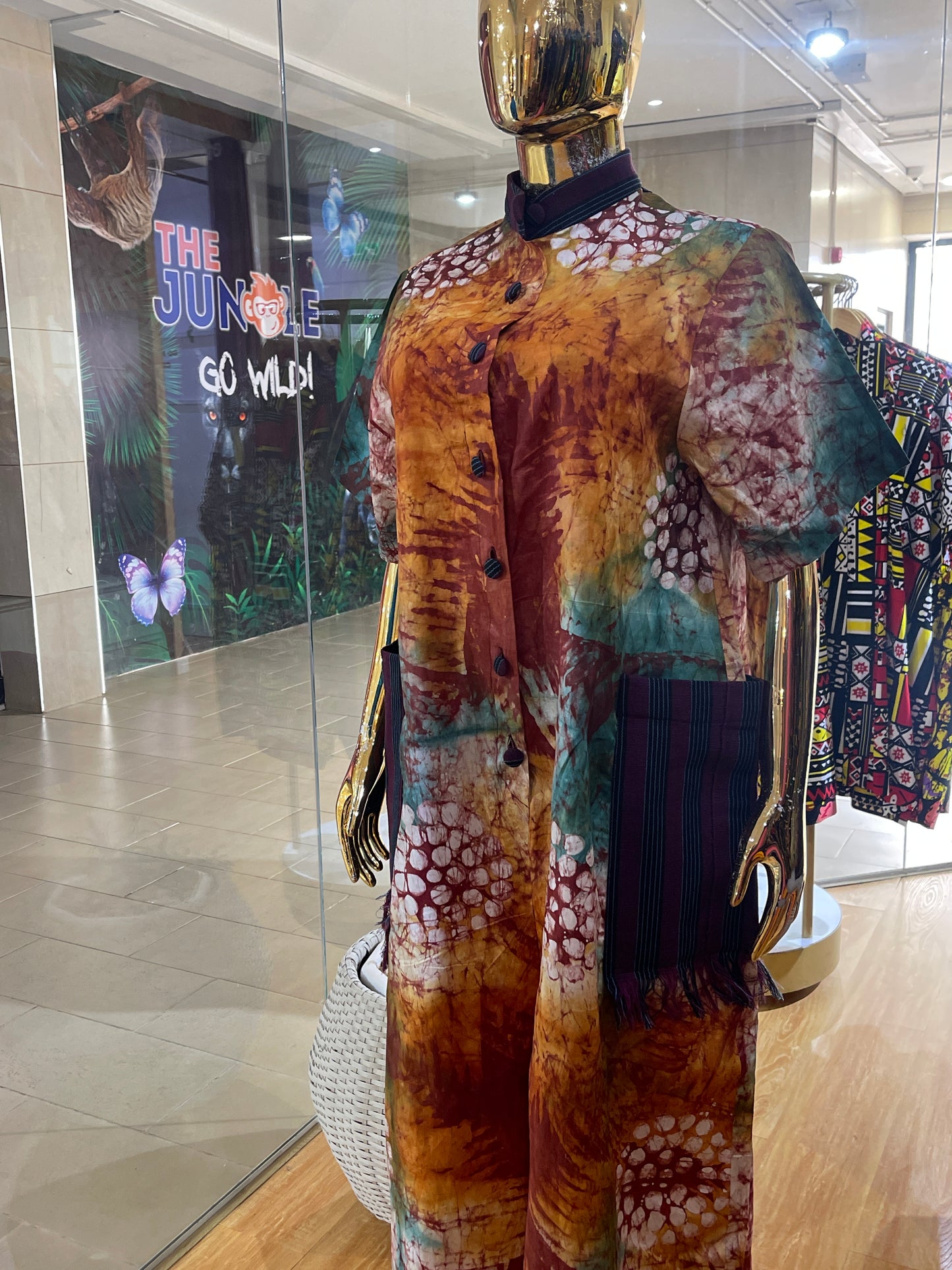 Teni - Adire and Aso-Oke Jumpsuit