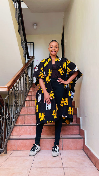 Mono Kimono - African print