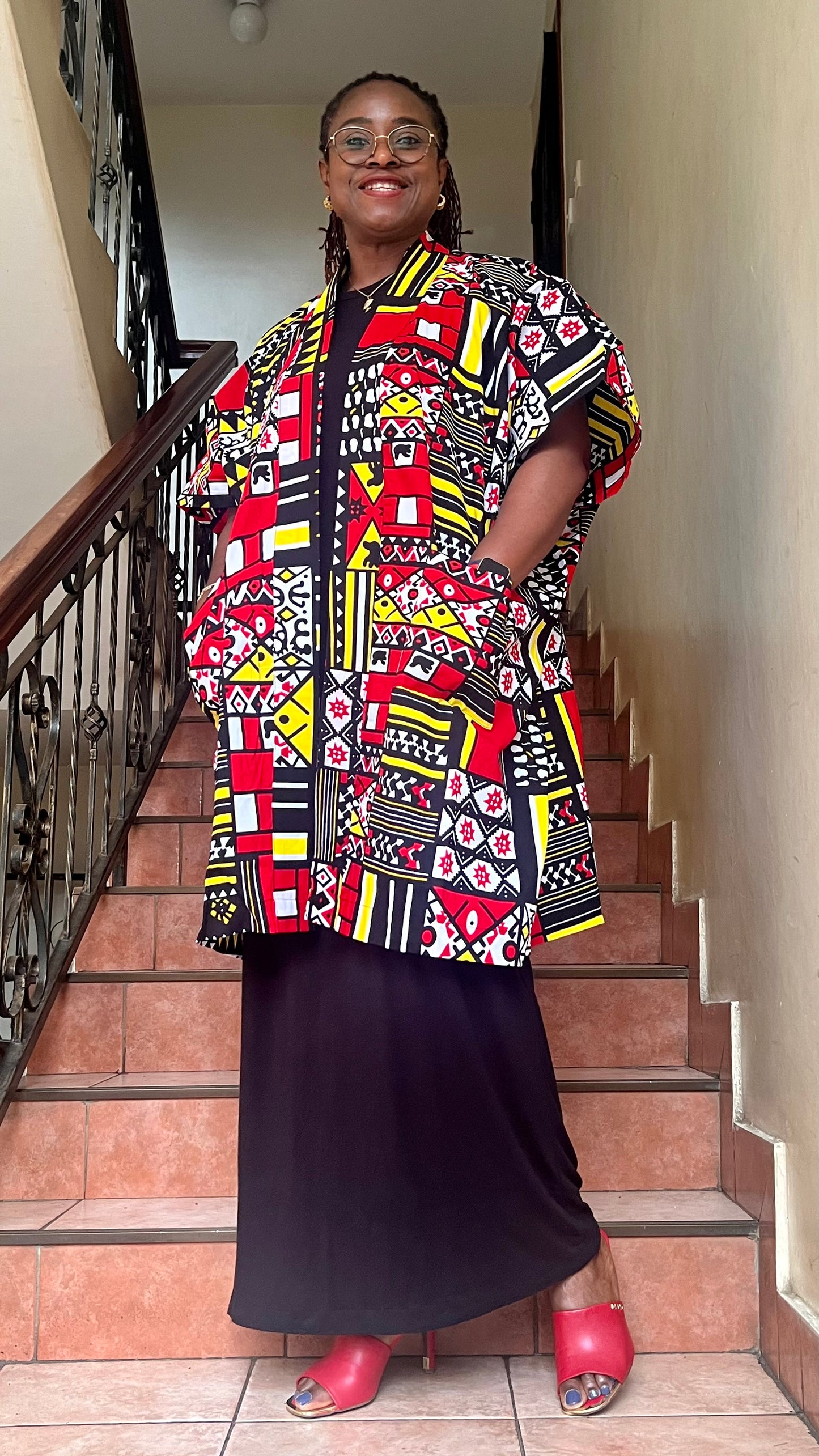 Mono Kimono - African print