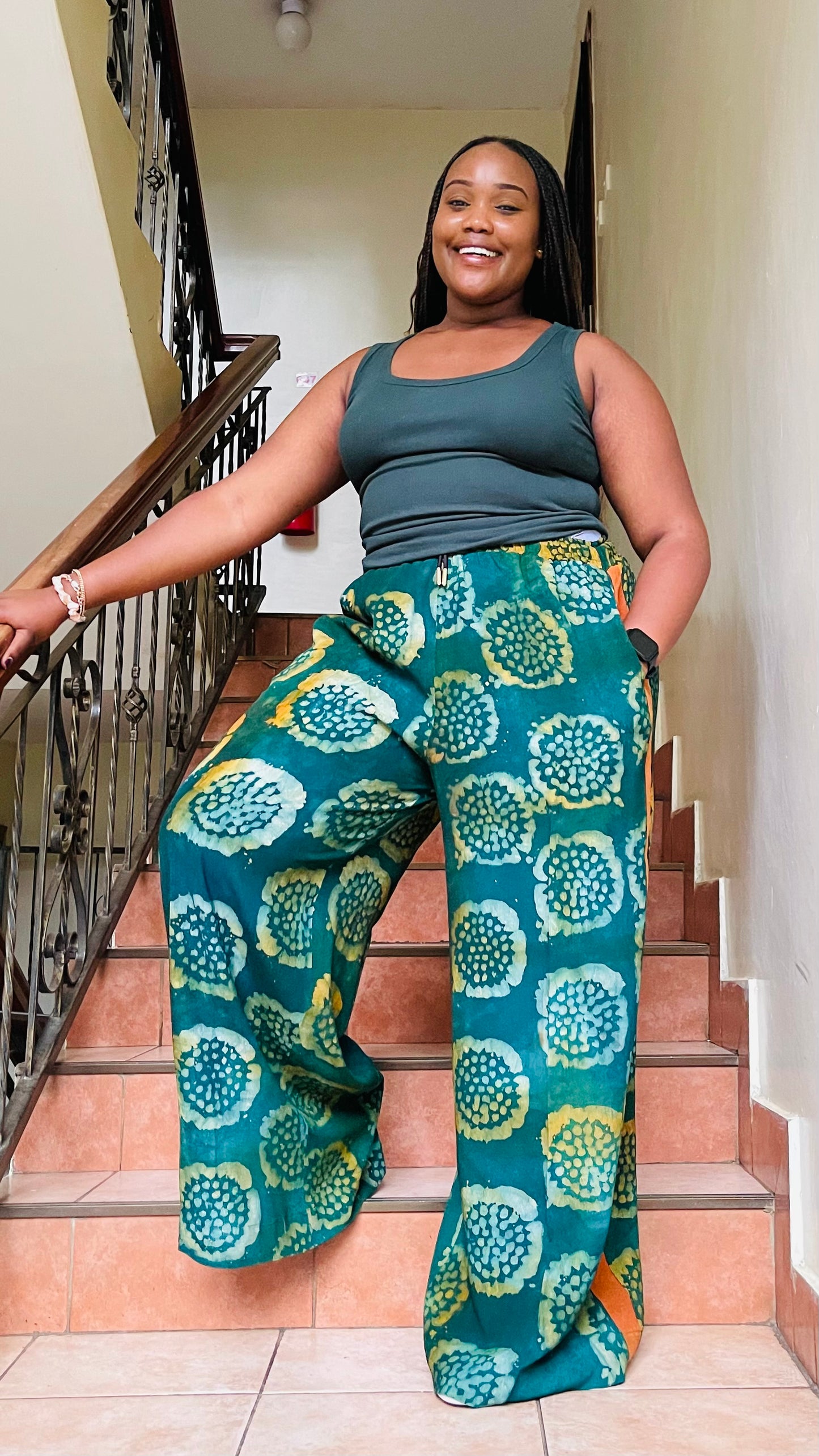 Twiga - African batik pants