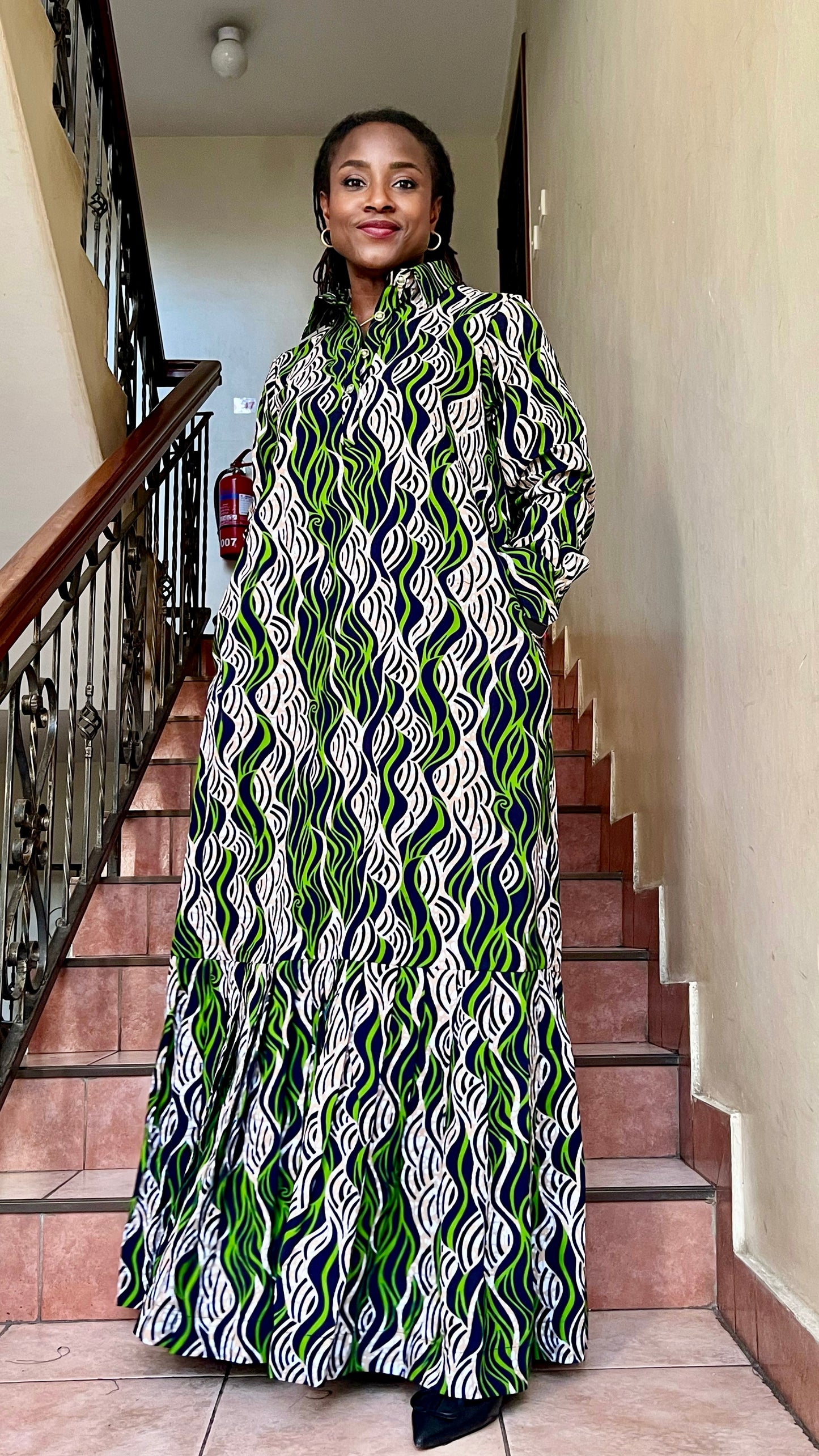 Le Victoire - African print dress