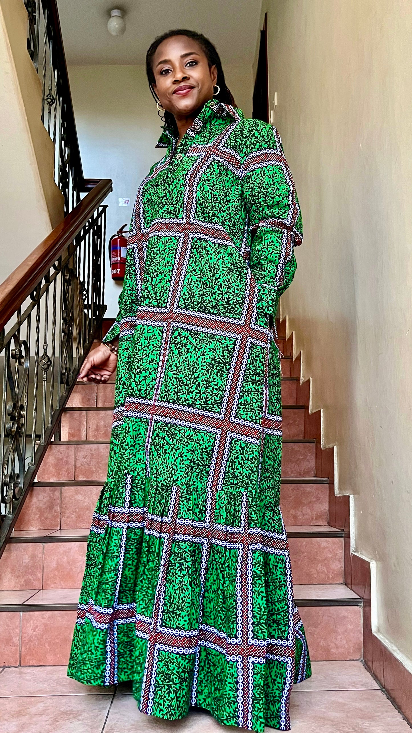 Le Victoire - African print dress