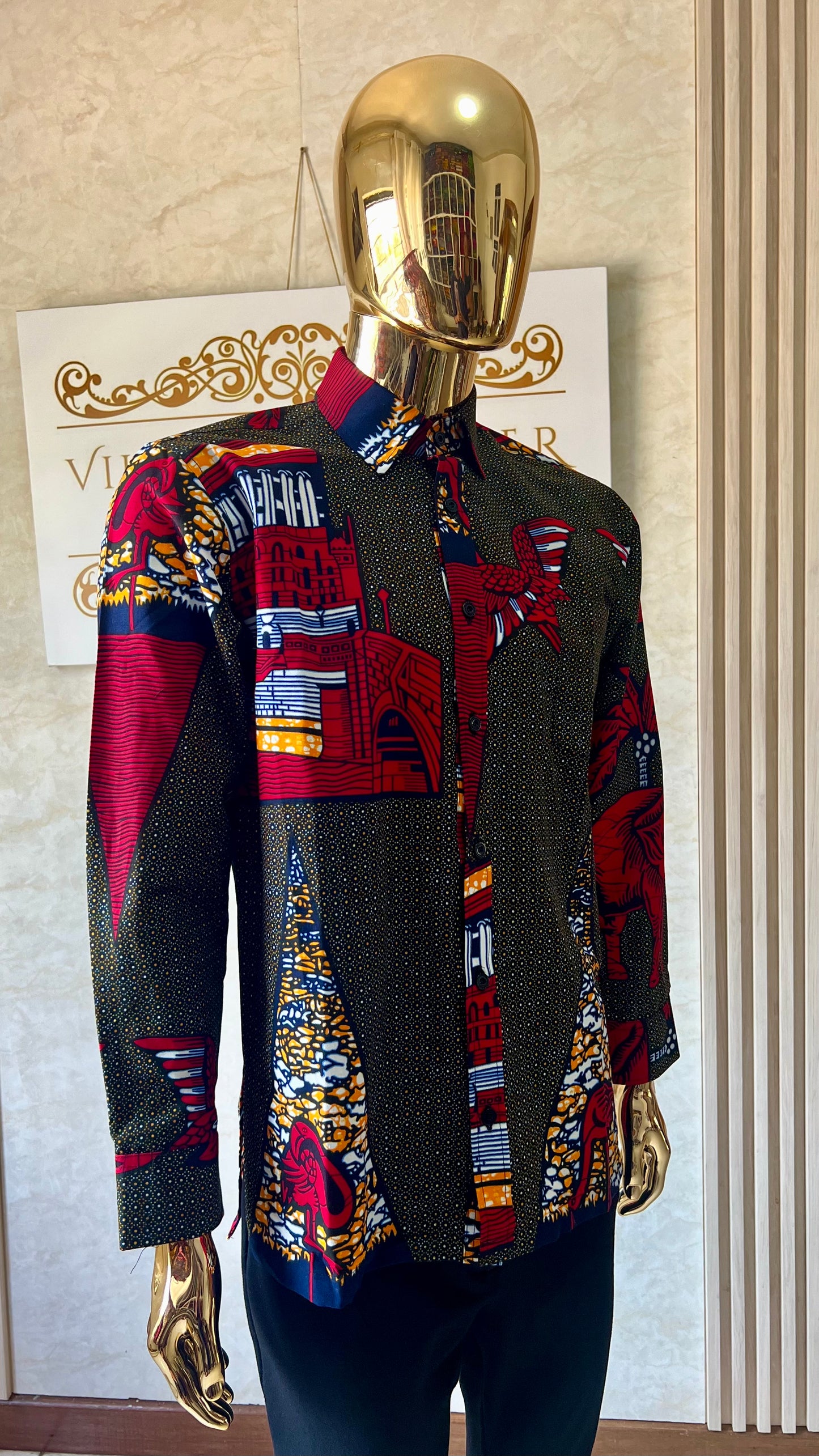 Dede - African print shirt