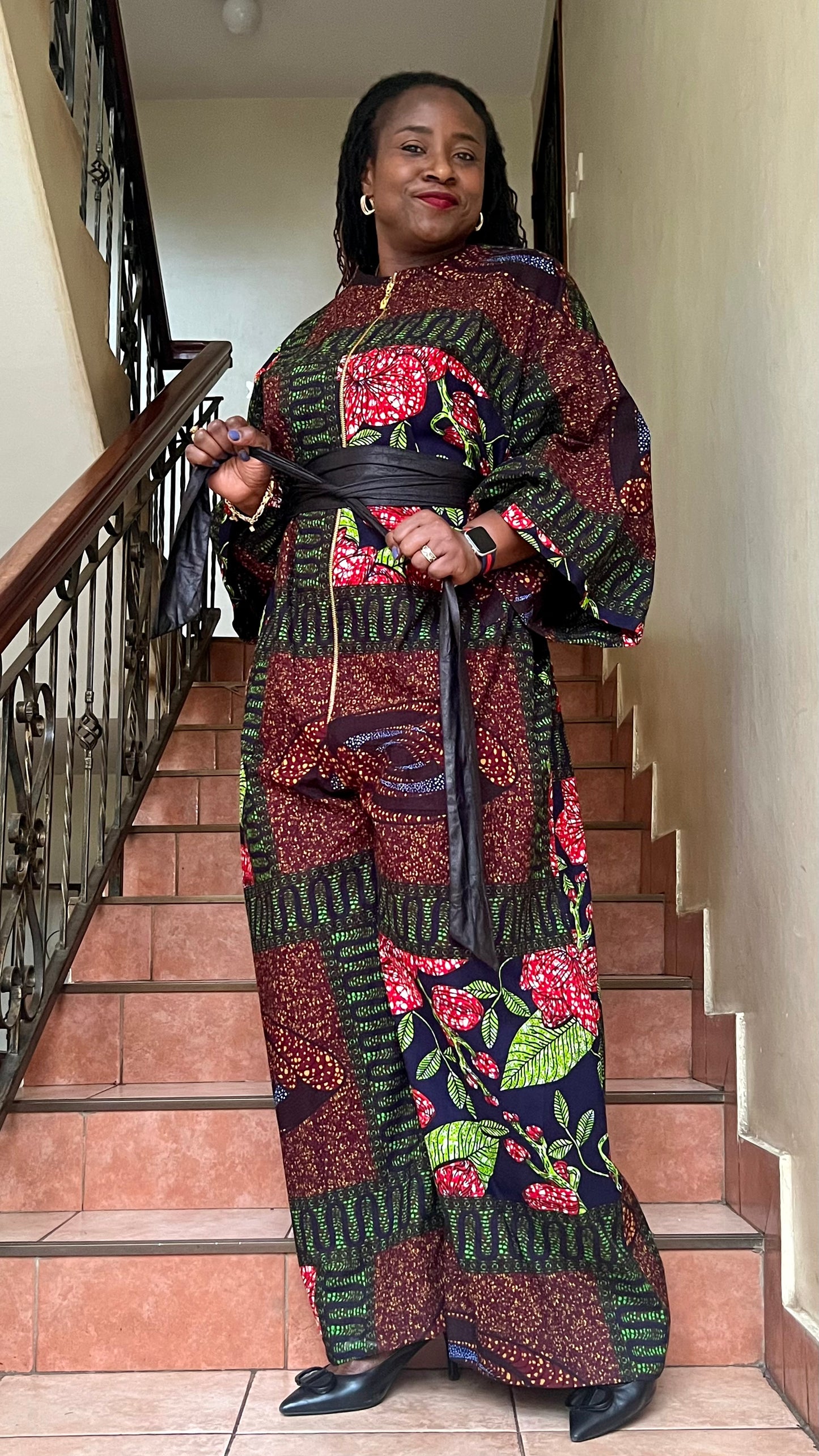 L’Audace - African print jumpsuit