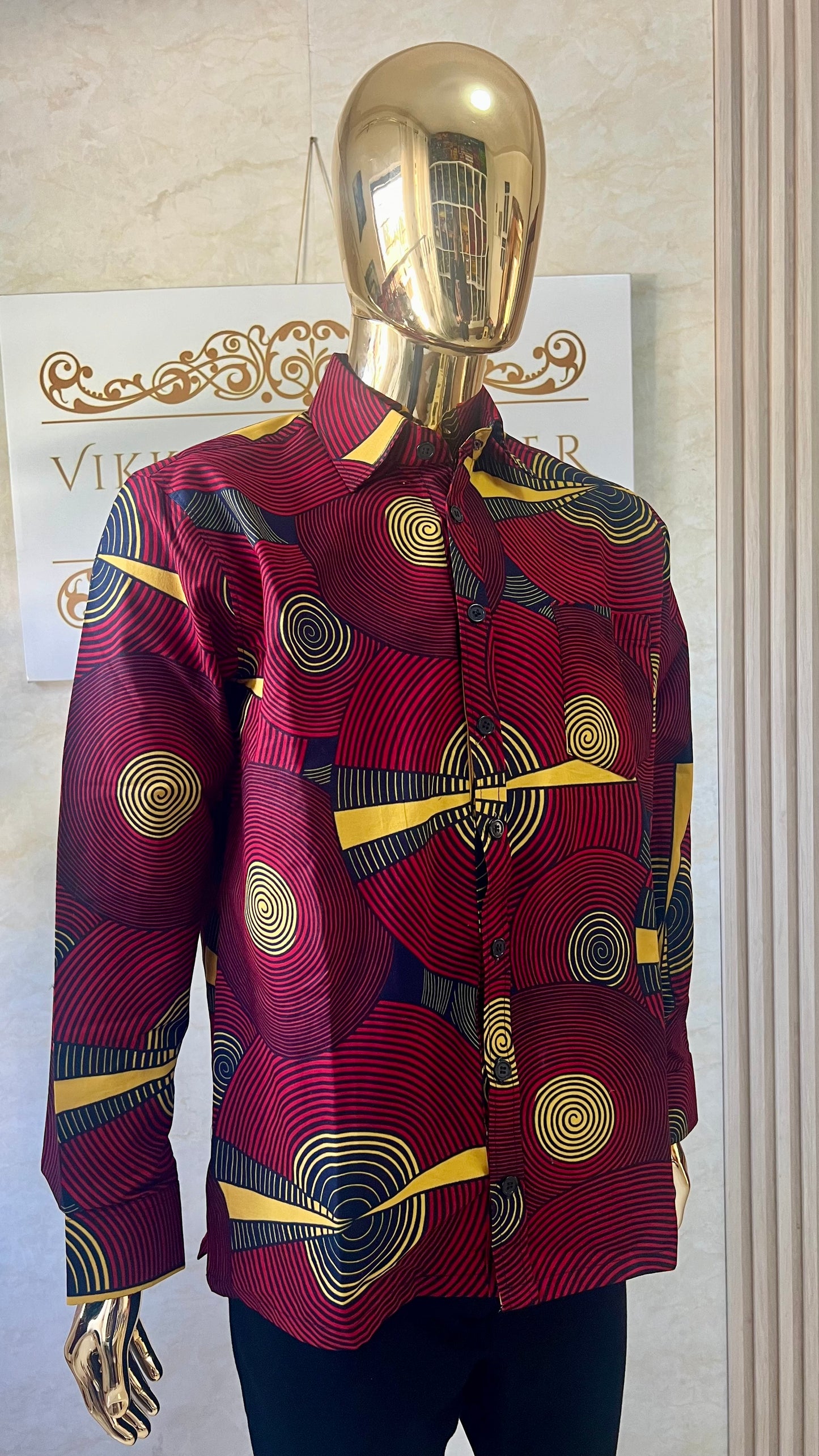 Dede - African print shirt