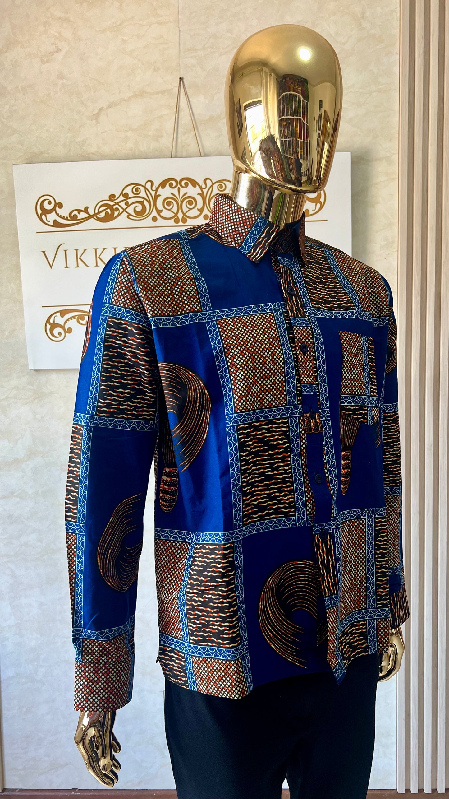 Dede - African print shirt