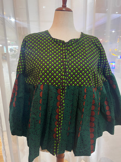 VF - African print mix Butterfly Jacket